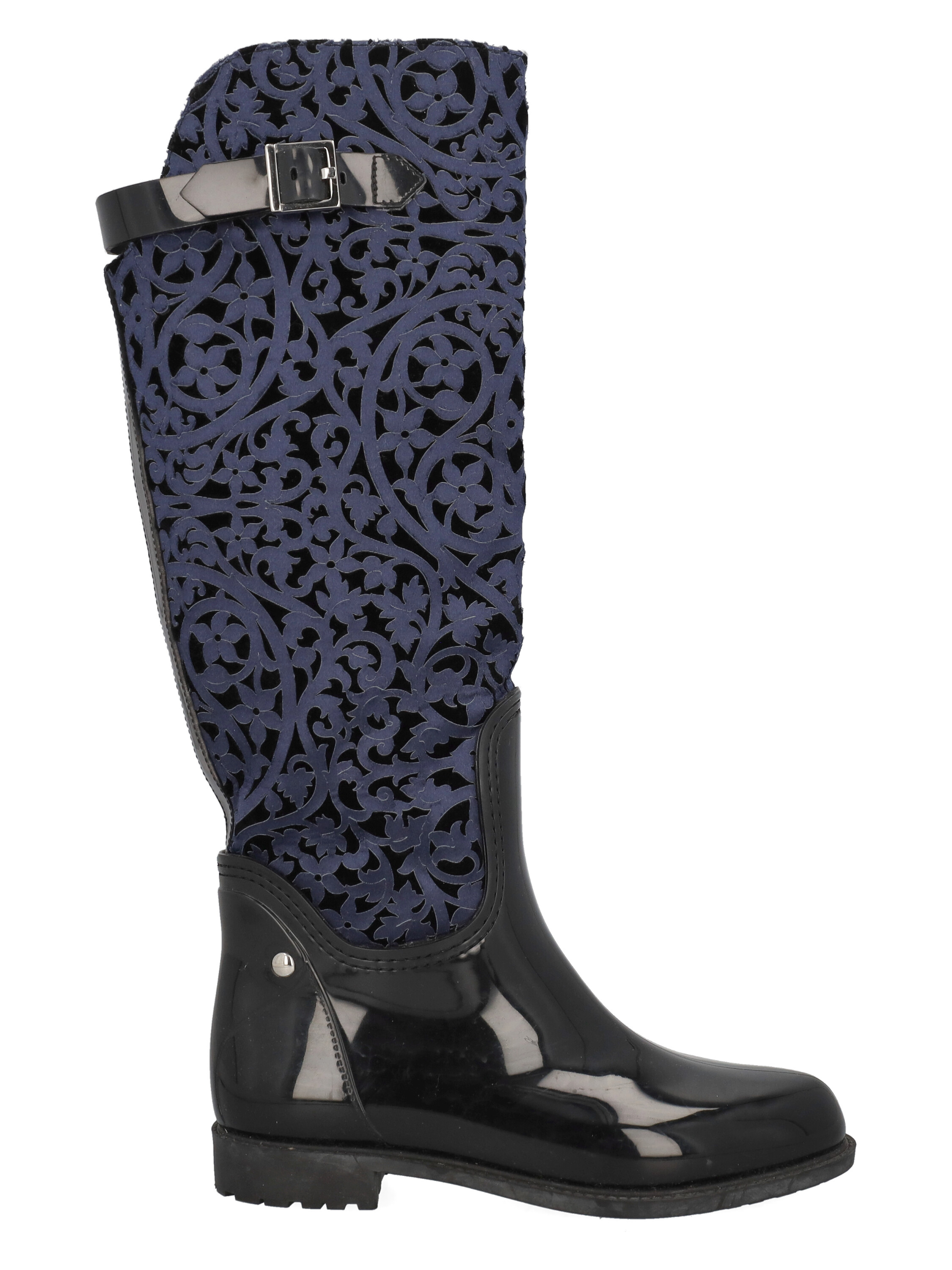 Pre-owned René Caovilla Women's Boots - Rene Caovilla - In Black, Navy It 37