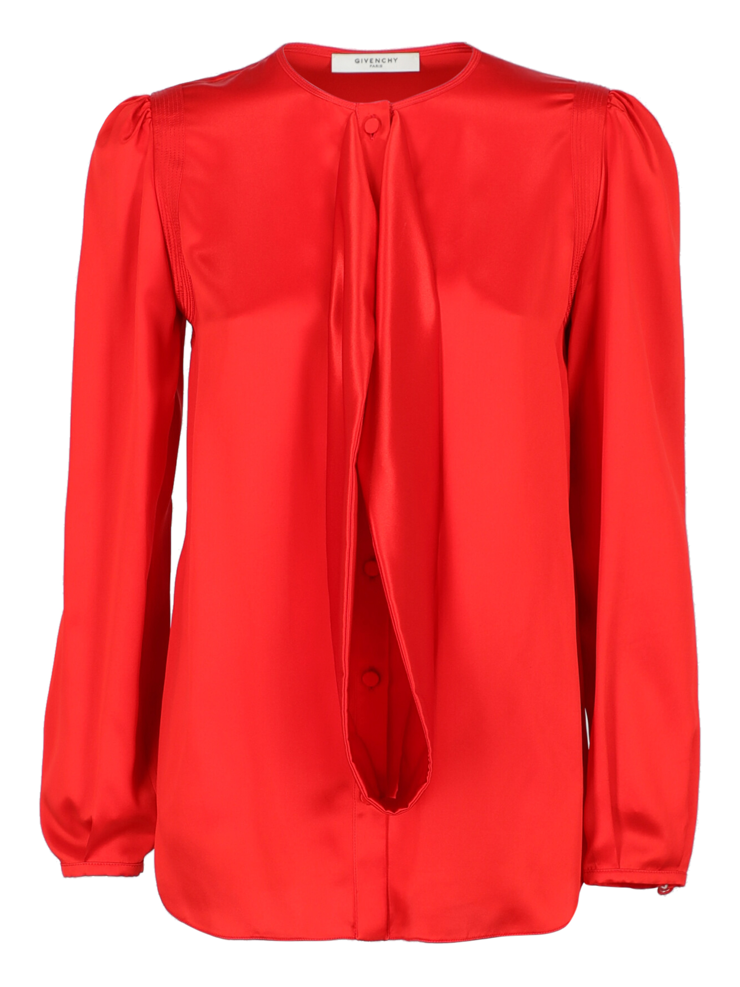 Givenchy Femme Chemises Red Silk