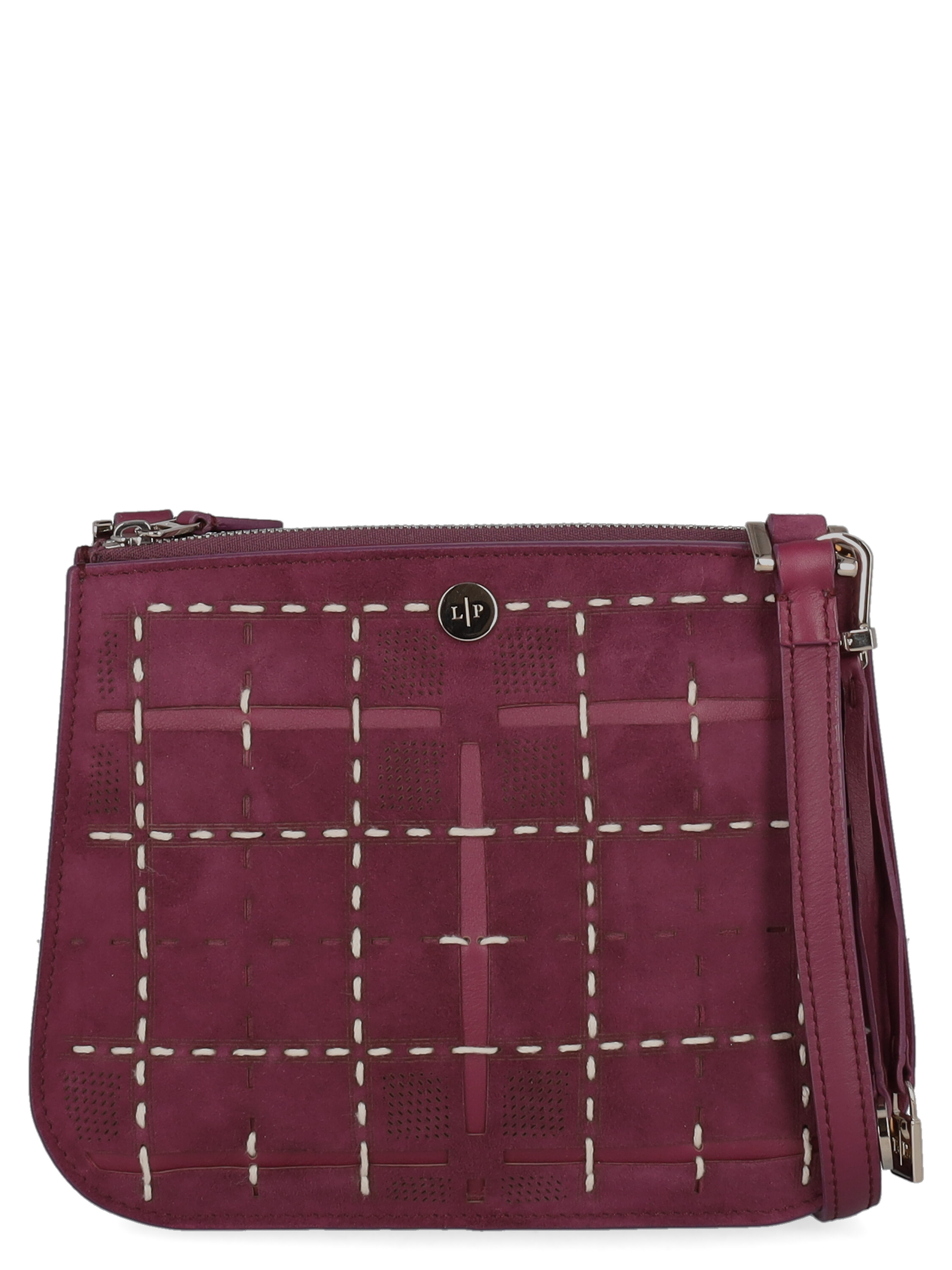 Pre-owned Loro Piana Shoulder Bags In Purple