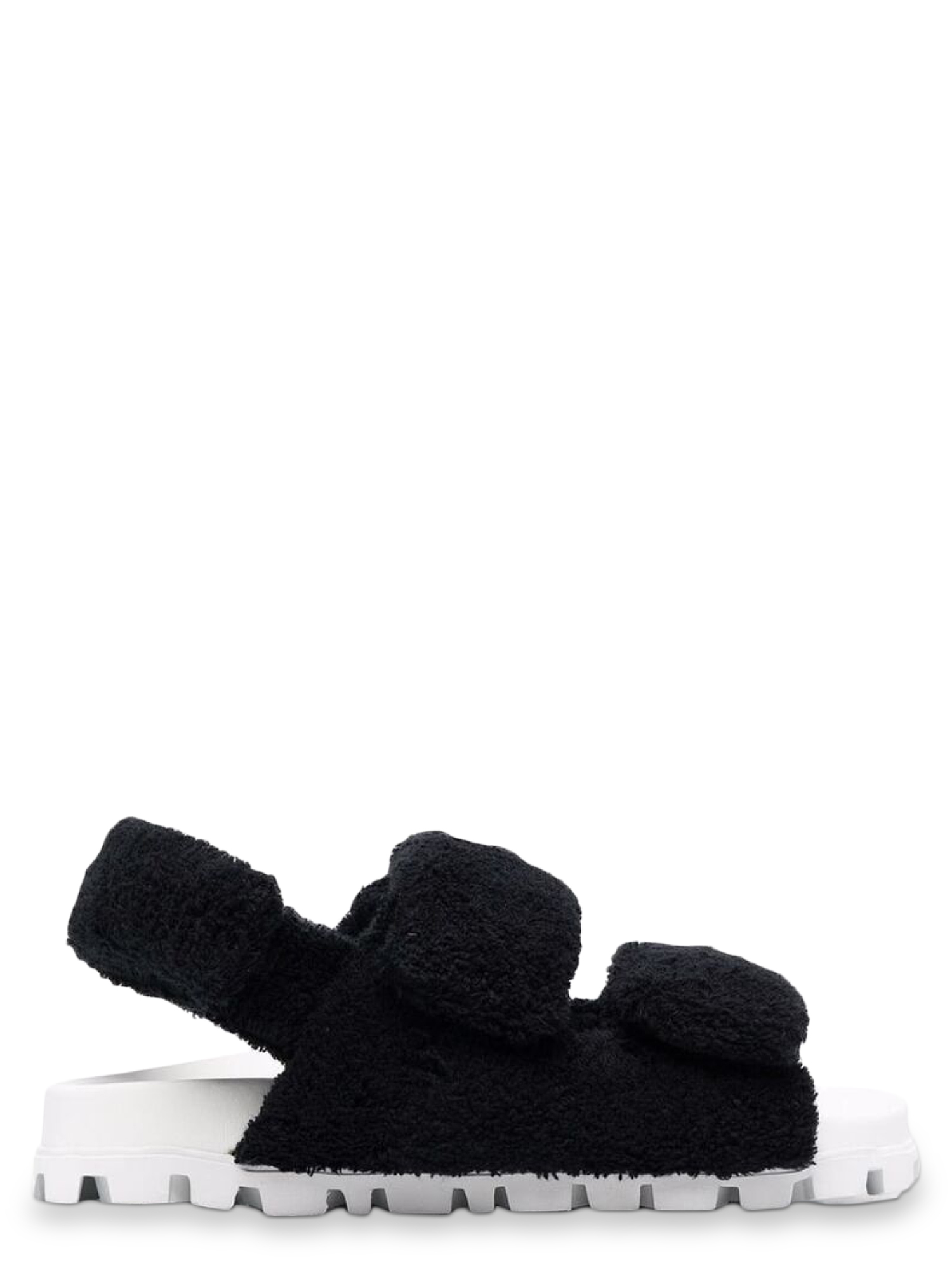 Sandales Pour Femme - Miu Miu - En Fabric Black - Taille: IT 38 - EU 38