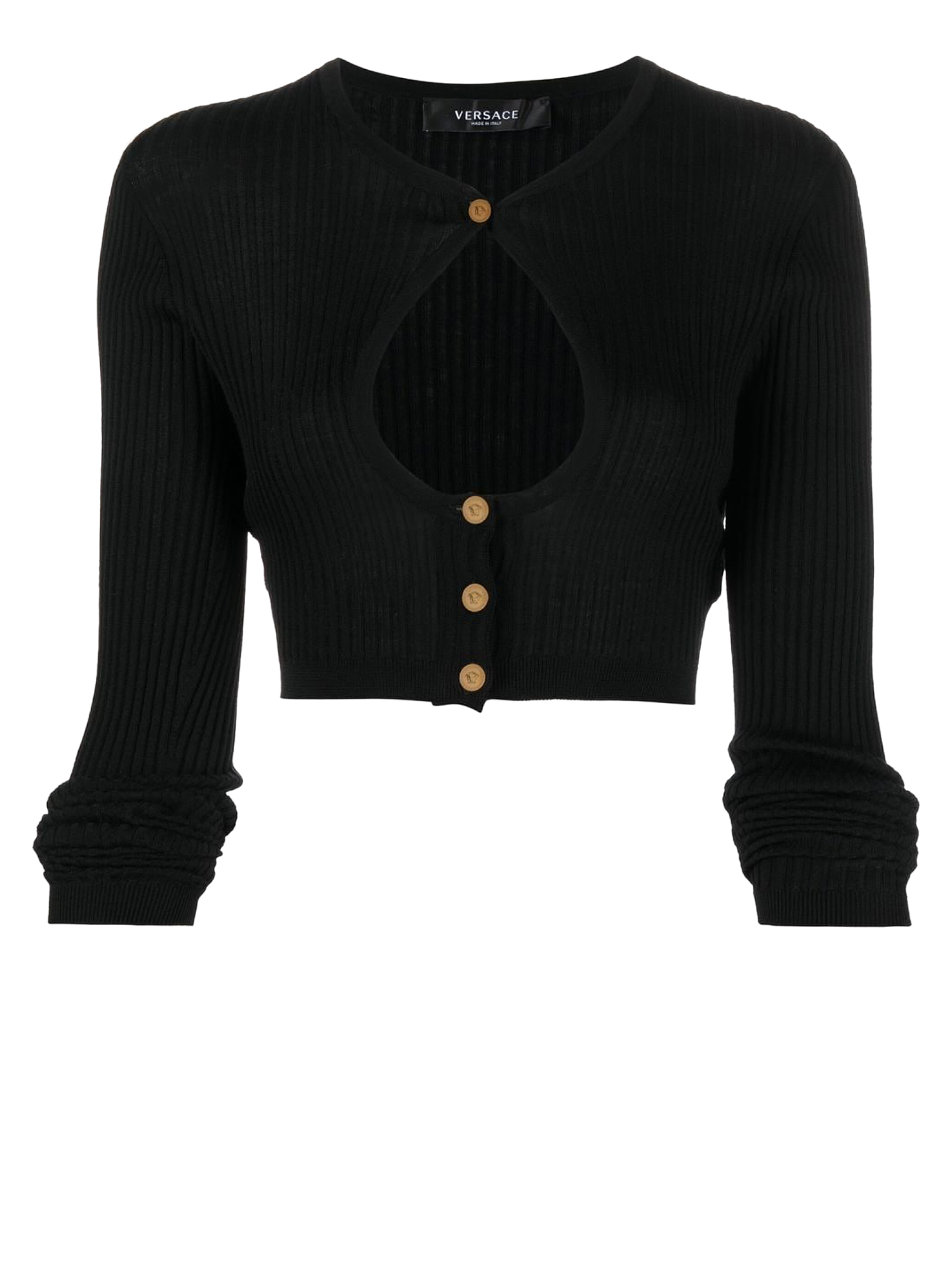 Pulls Et Sweat-shirts Pour Femme - Versace - En Wool Black - Taille:  -