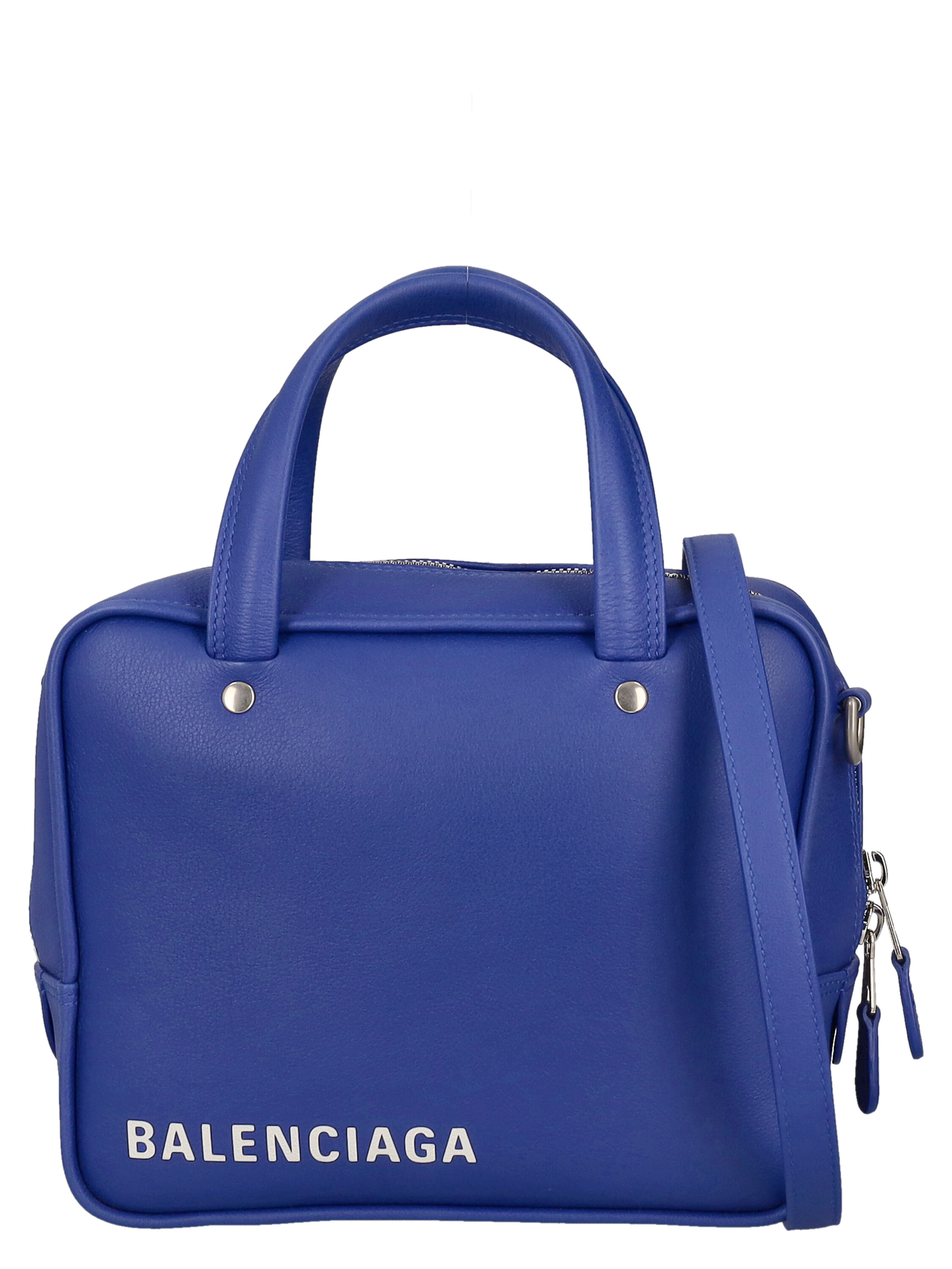 Pre-owned Balenciaga Women's Handbags -  - In Navy Leather