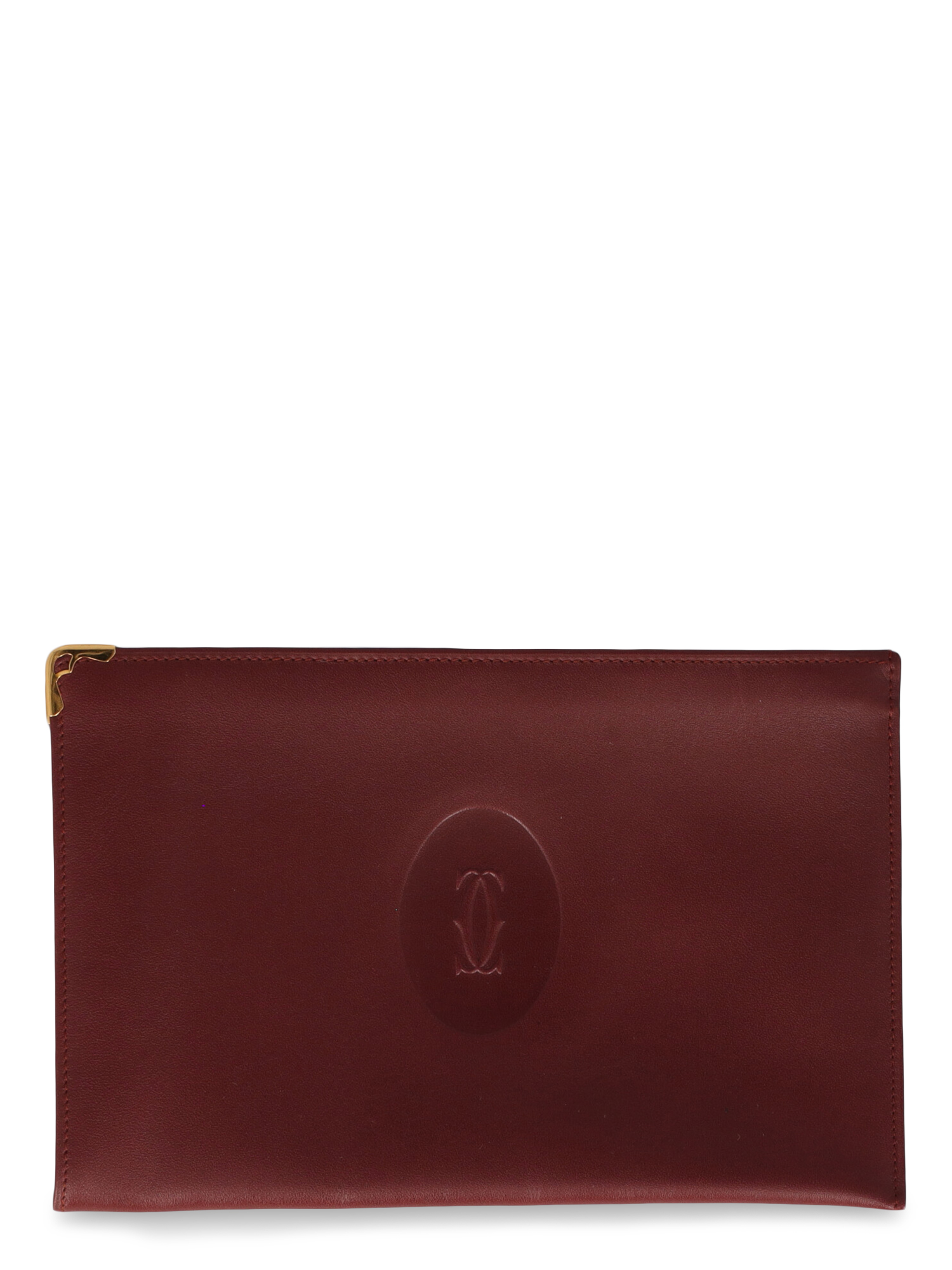 Cartier Femme Accessoires pour sacs Burgundy Leather