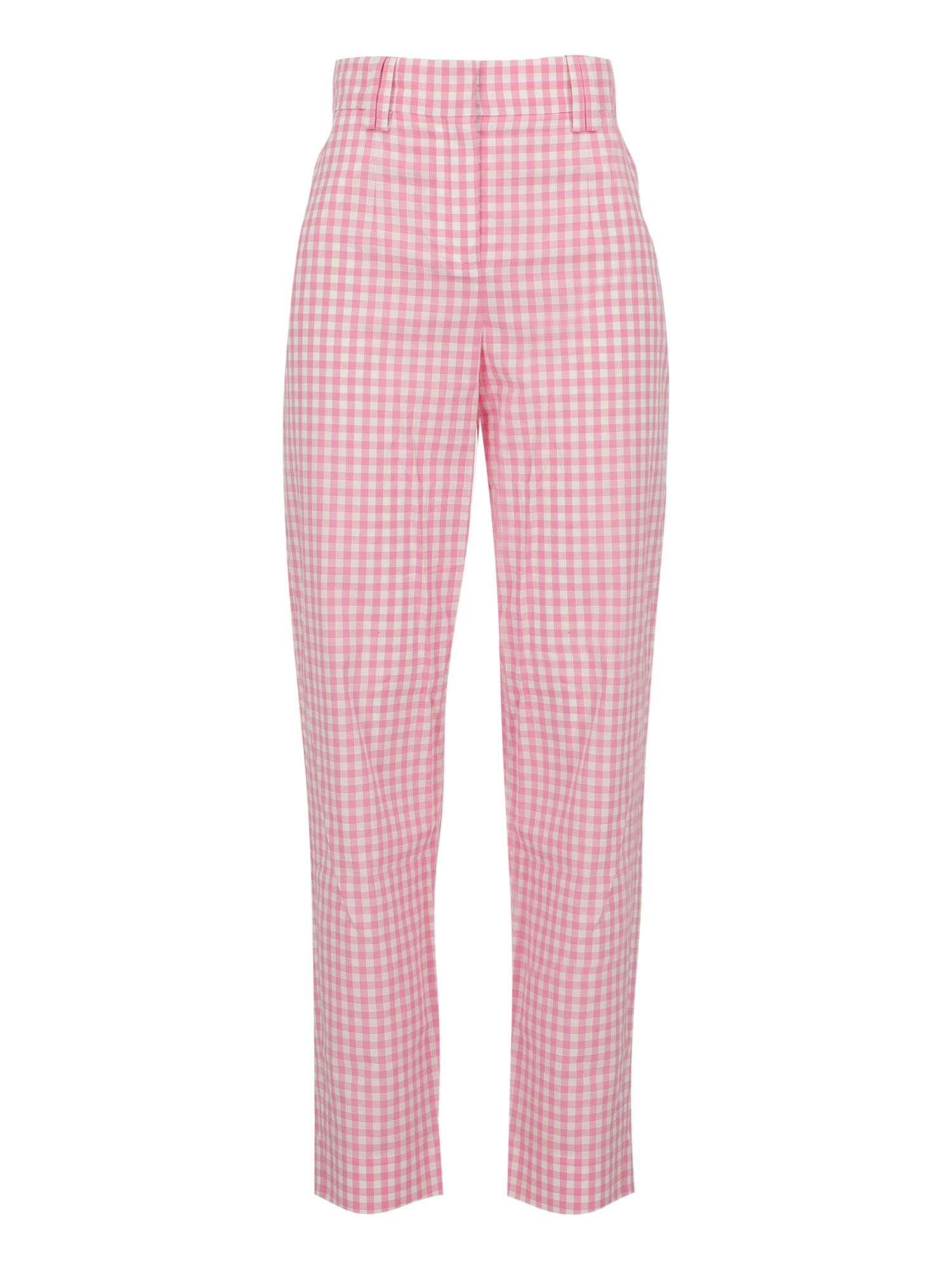 Condition: Excellent, Checked Cotton, Color: Pink, White - S - FR 36 -
