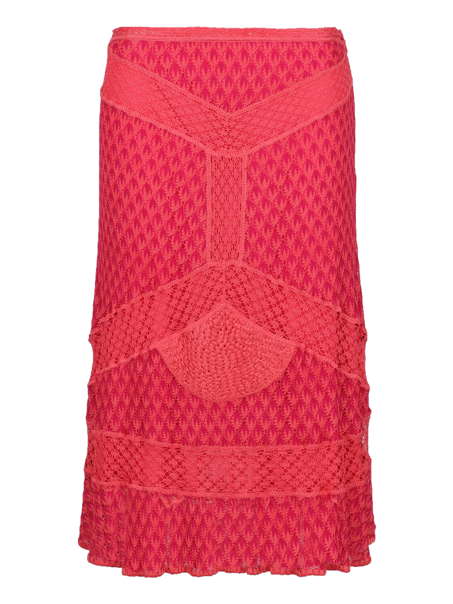 Missoni Femme Jupes Pink, Red Fabric