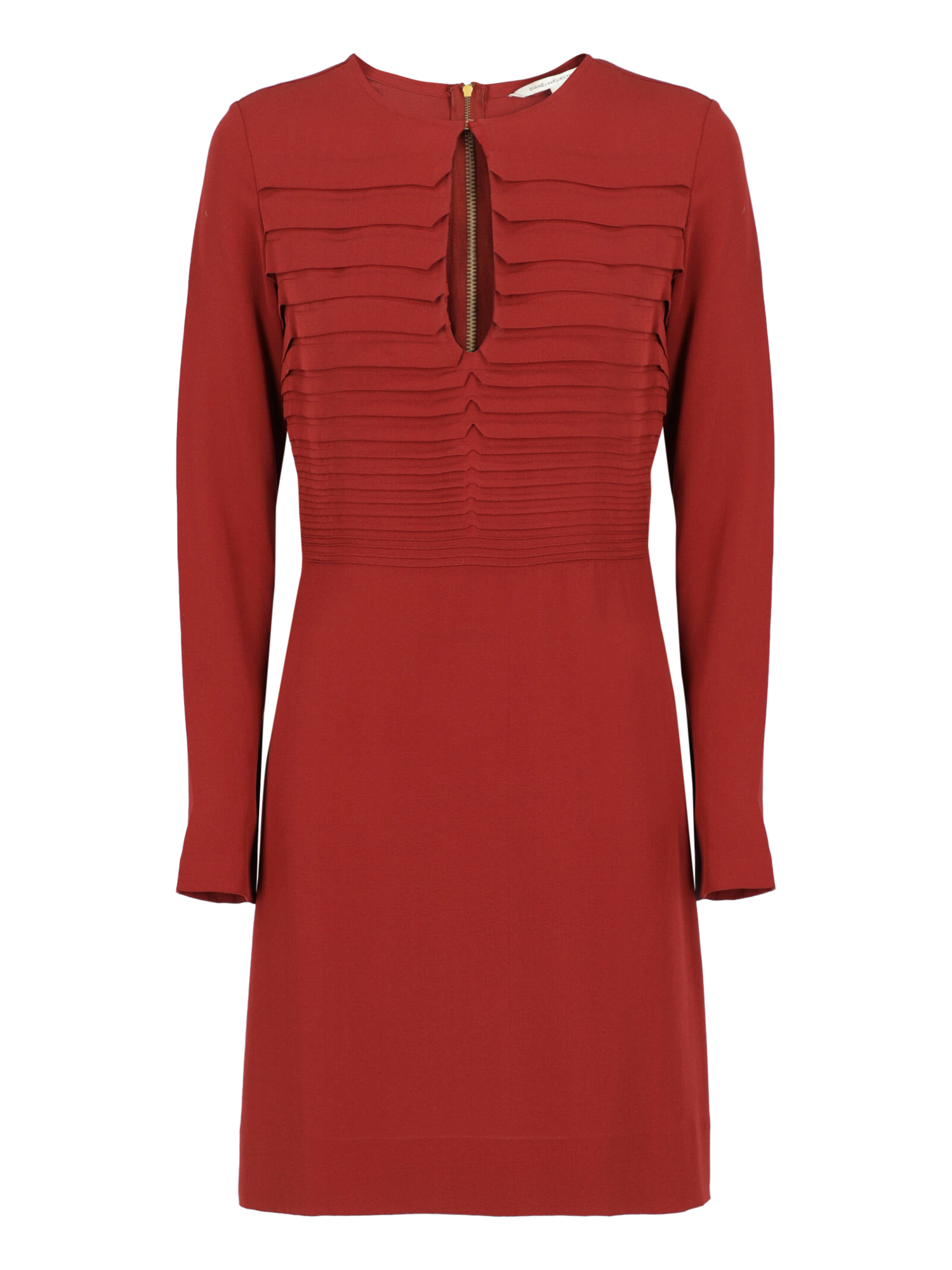 Robes Pour Femme - Diane Von Furstenberg - En Synthetic Fibers Red - Taille:  -