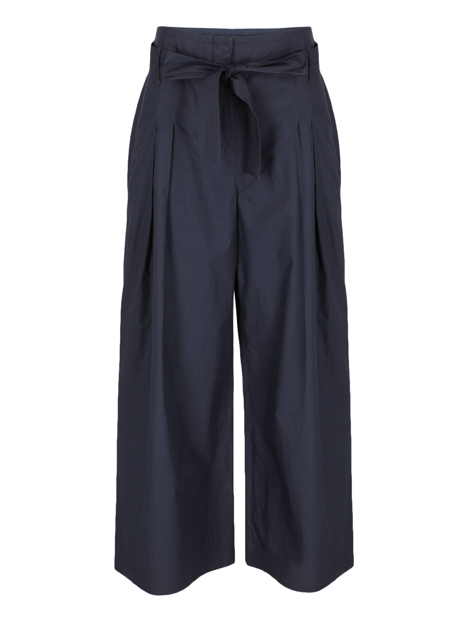 Pre-owned 's Max Mara Trousers In Navy
