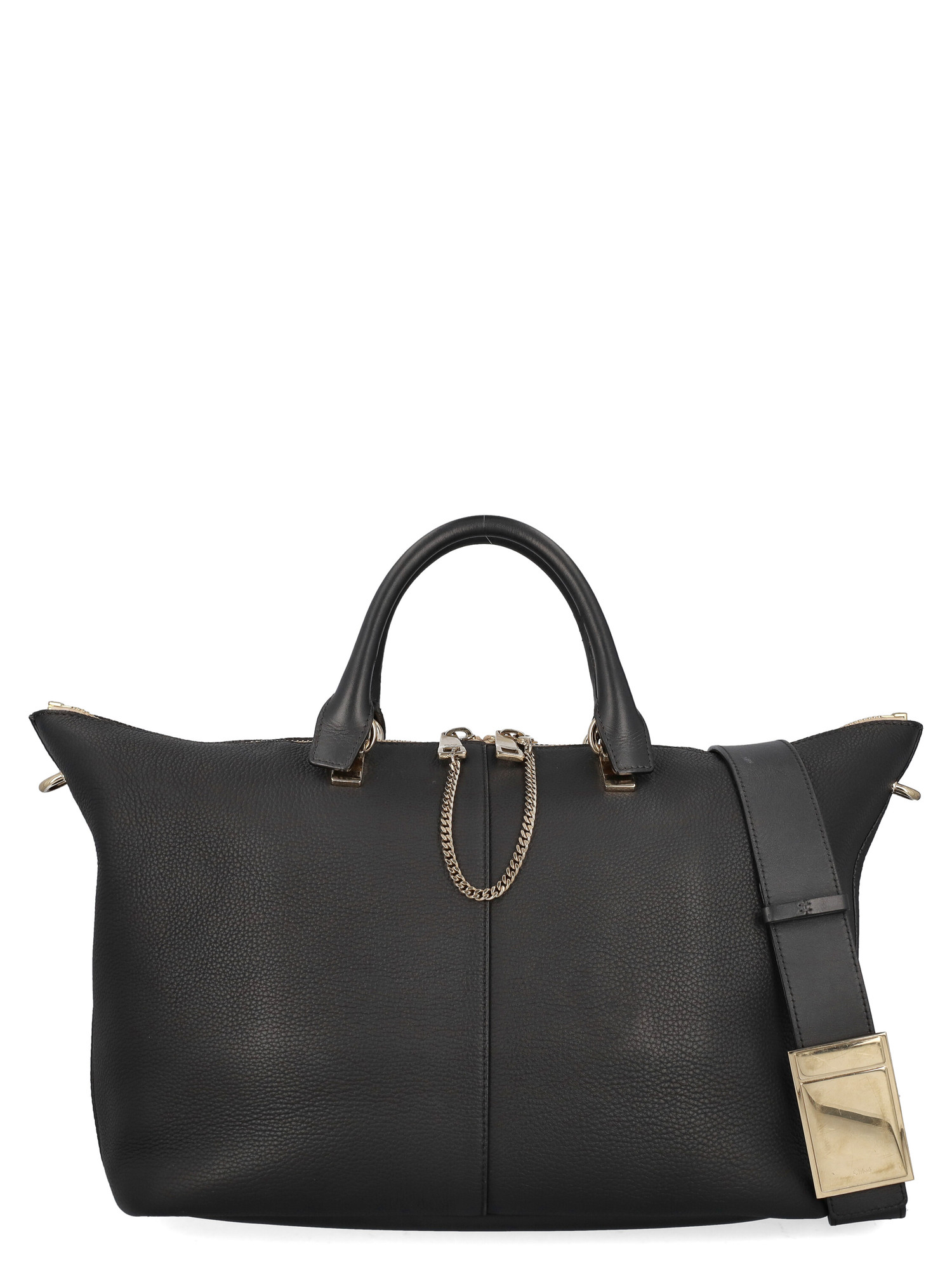Pre-owned Chloé Women's Shoulder Bags -  - In Black Leather