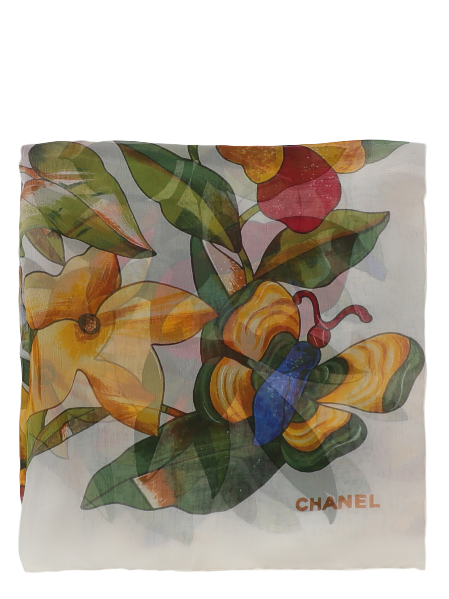 Chanel Femme Étoles et foulards Multicolor Silk