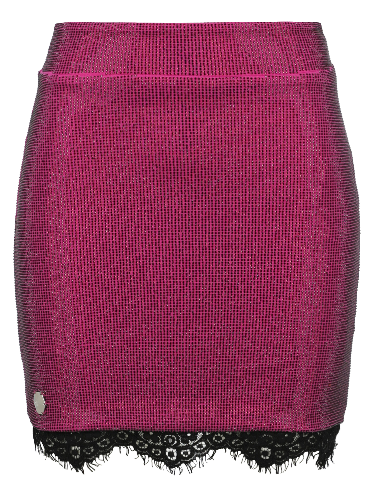 Philipp Plein Femme Jupes Pink Cotton