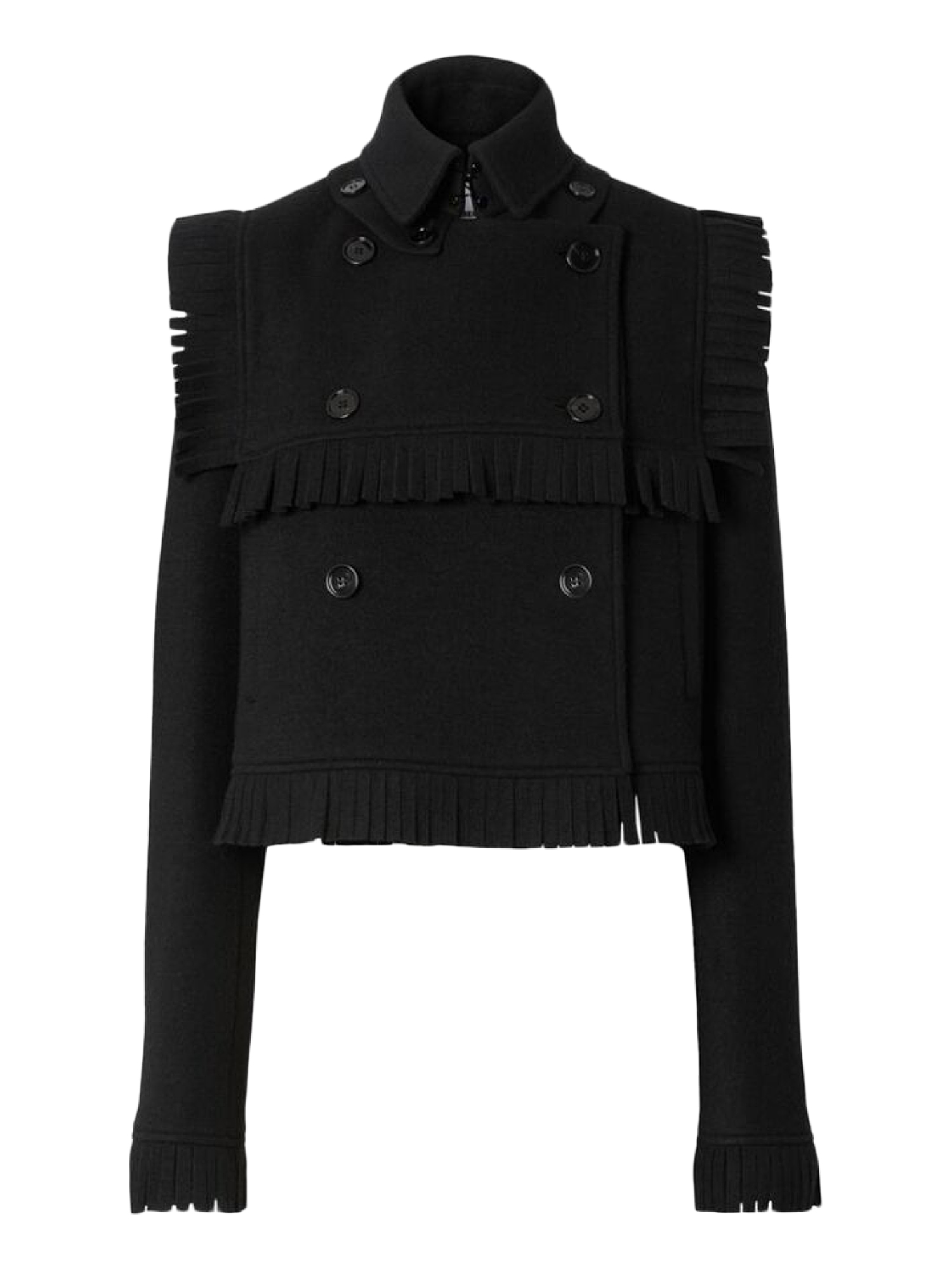 Vestes Pour Femme - Burberry - En Wool Black - Taille:  -