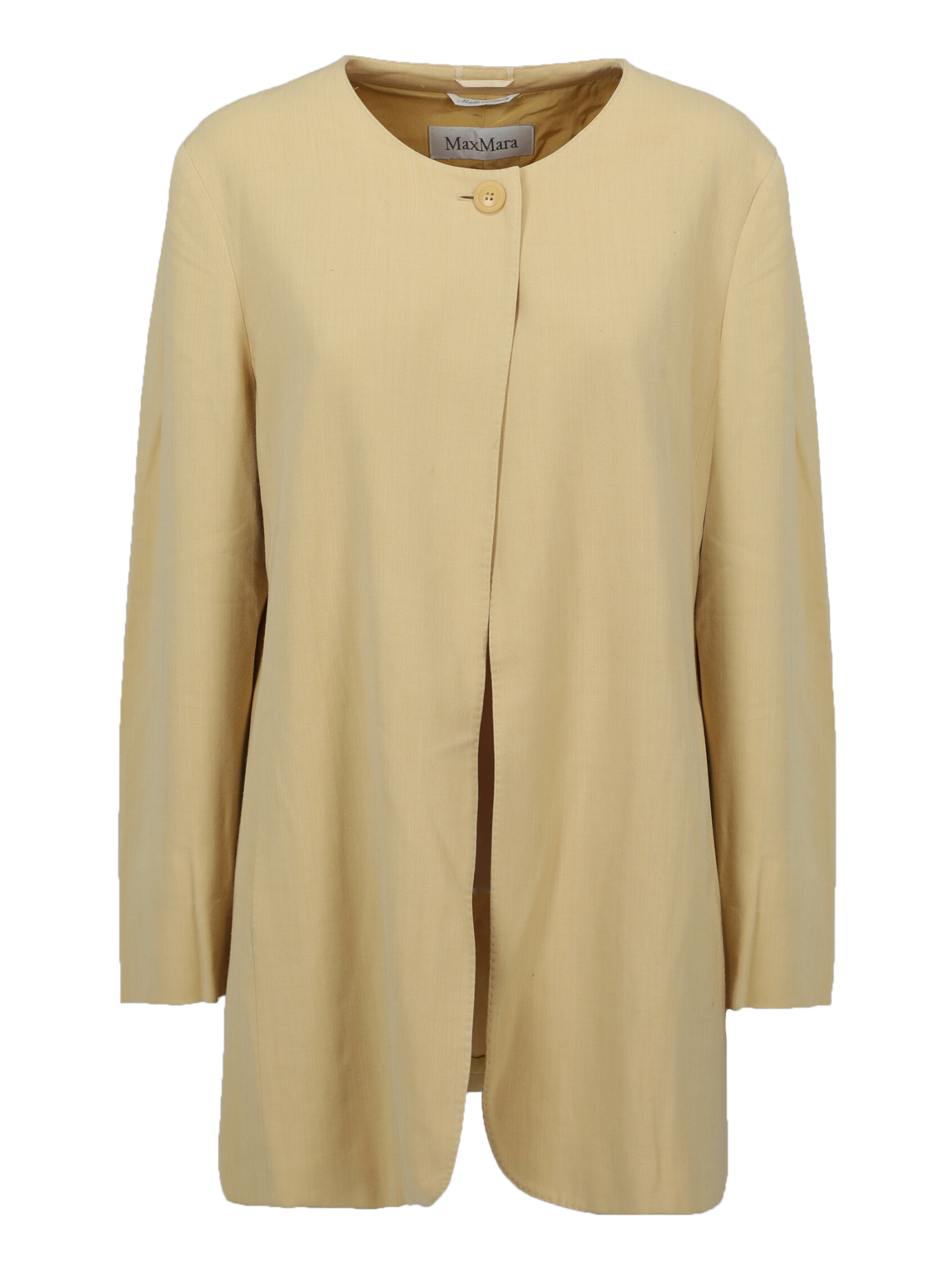Pre-owned Max Mara Clothing In Yellow