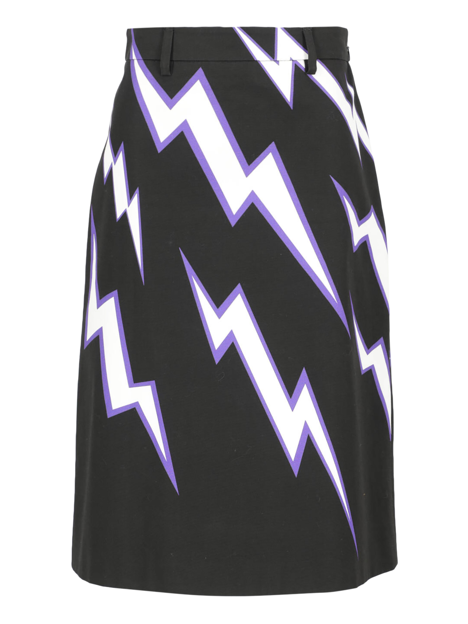 Jupes Pour Femme - Prada - En Synthetic Fibers Black, Purple - Taille:  -