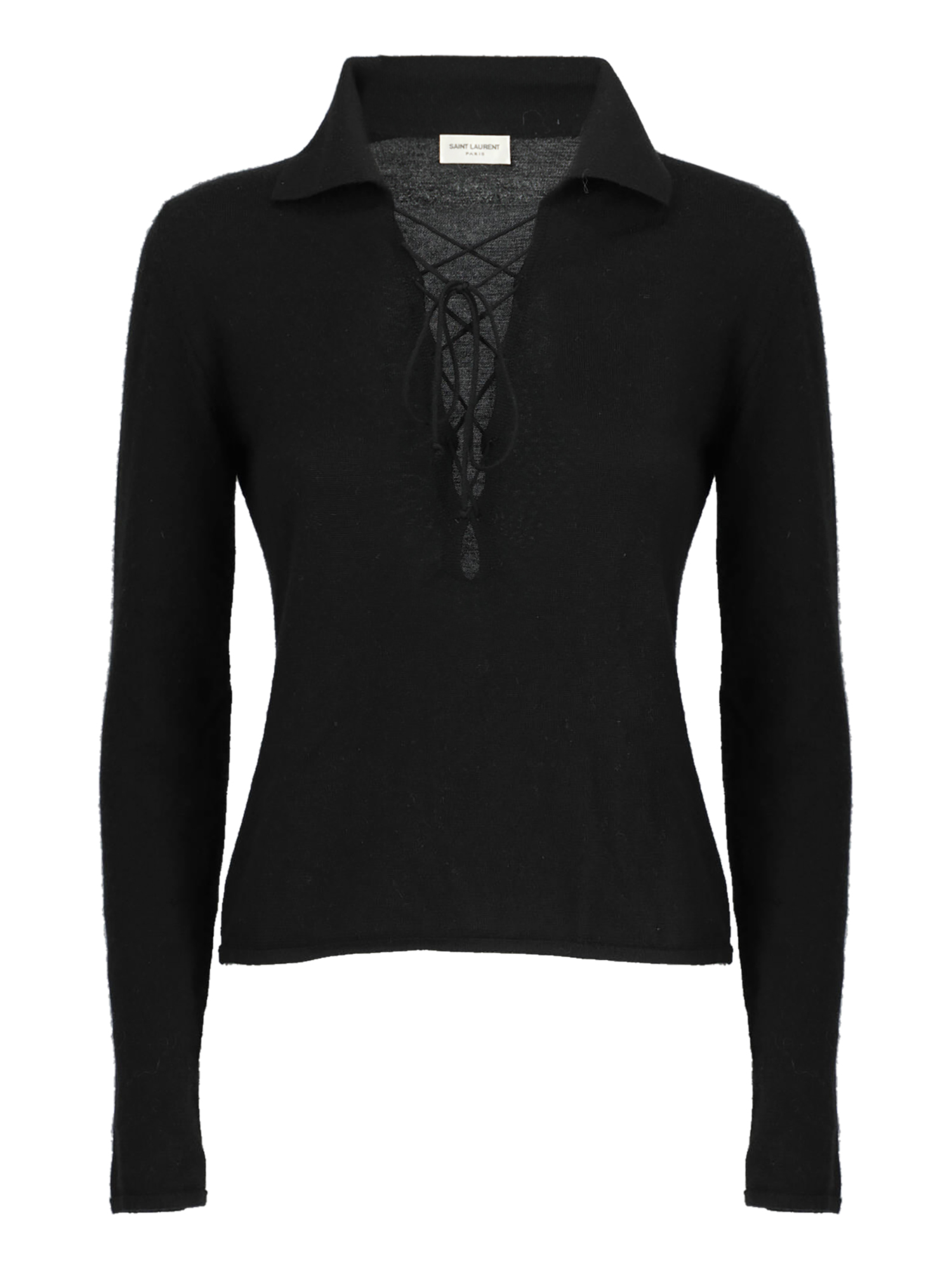 T-shirts Et Tops Pour Femme - Saint Laurent - En Wool Black - Taille:  -