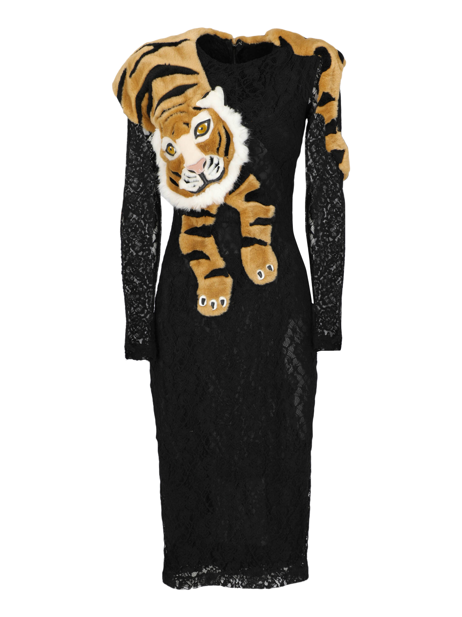 Pre-owned Dolce & Gabbana Women's Dresses -  - In Beige, Black Xs