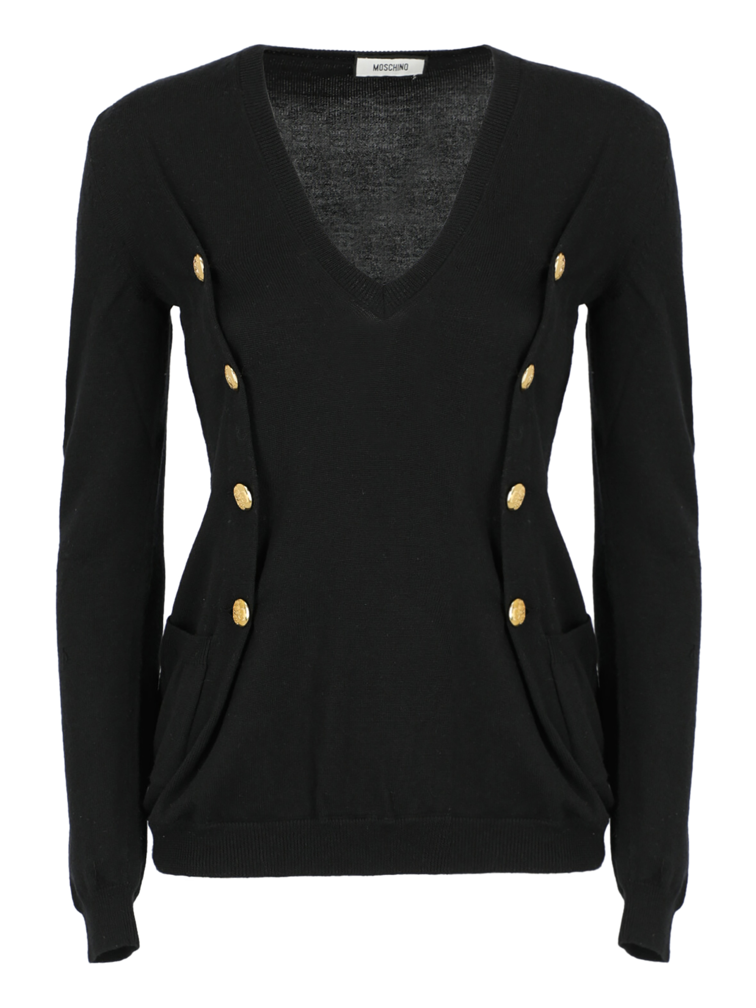 Moschino Femme Pulls et sweat-shirts Black Wool