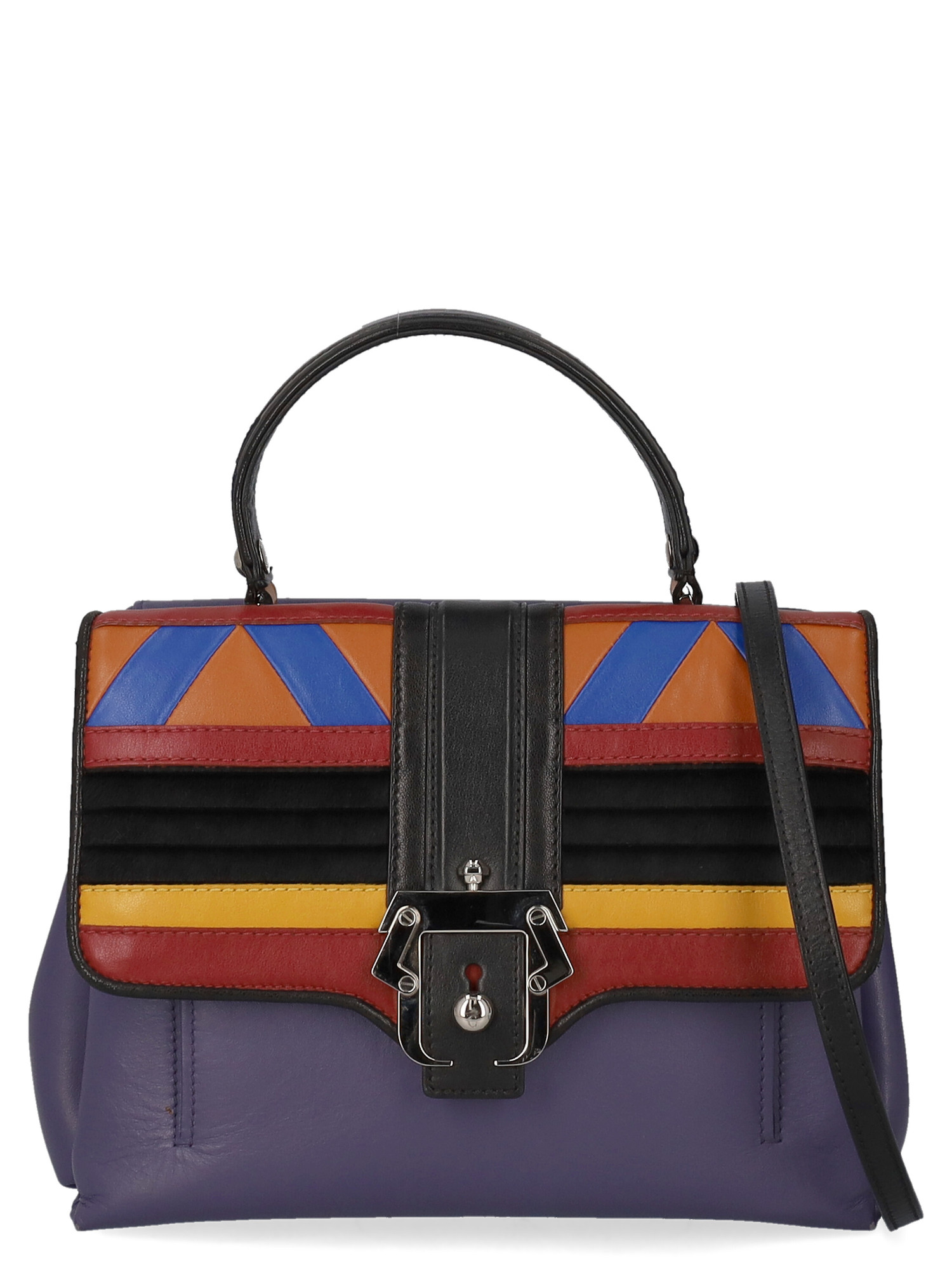 Pre-owned Paula Cademartori Handbags In Black, Purple