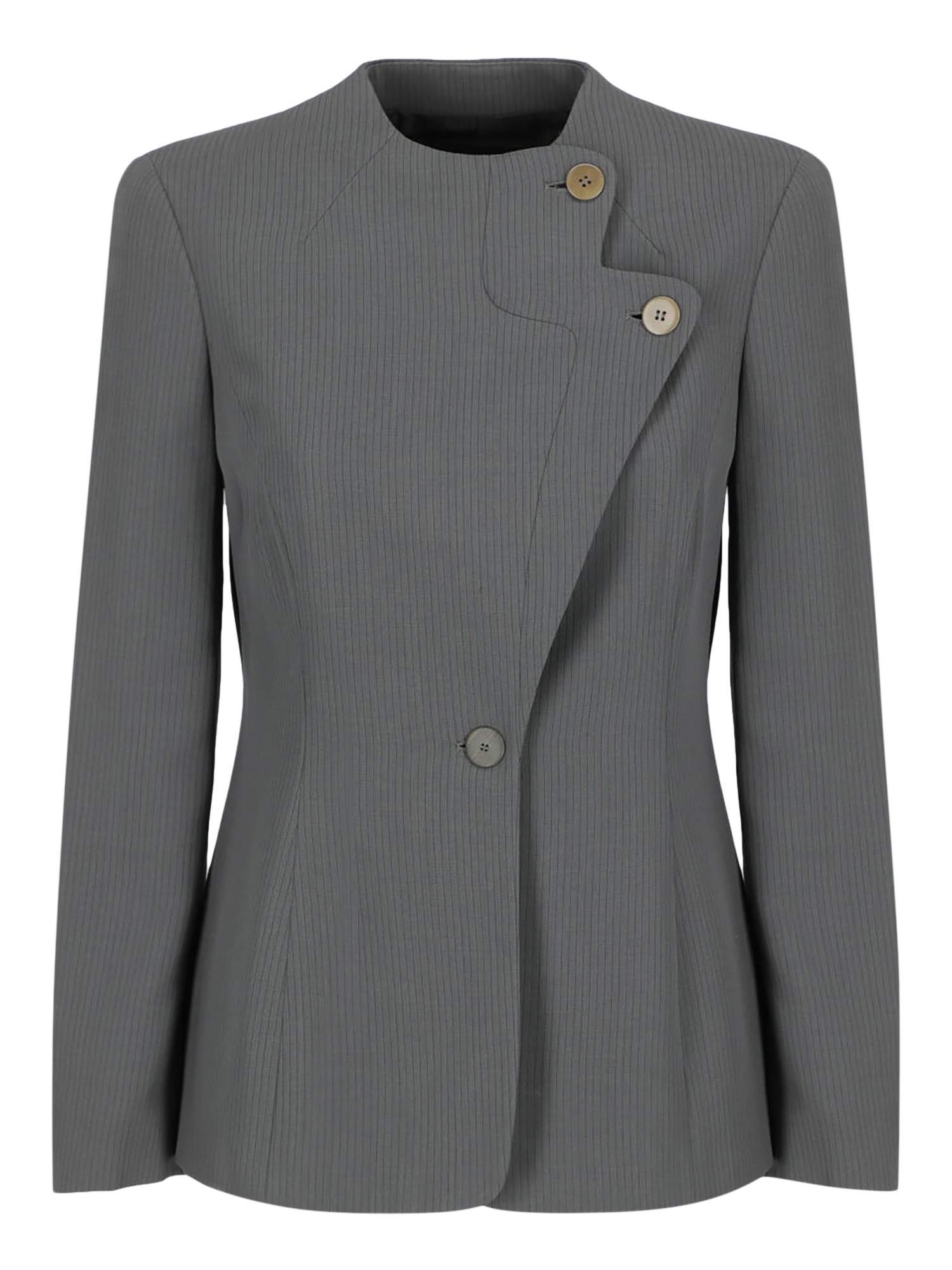 Vestes Pour Femme - Giorgio Armani - En Wool Grey - Taille:  -