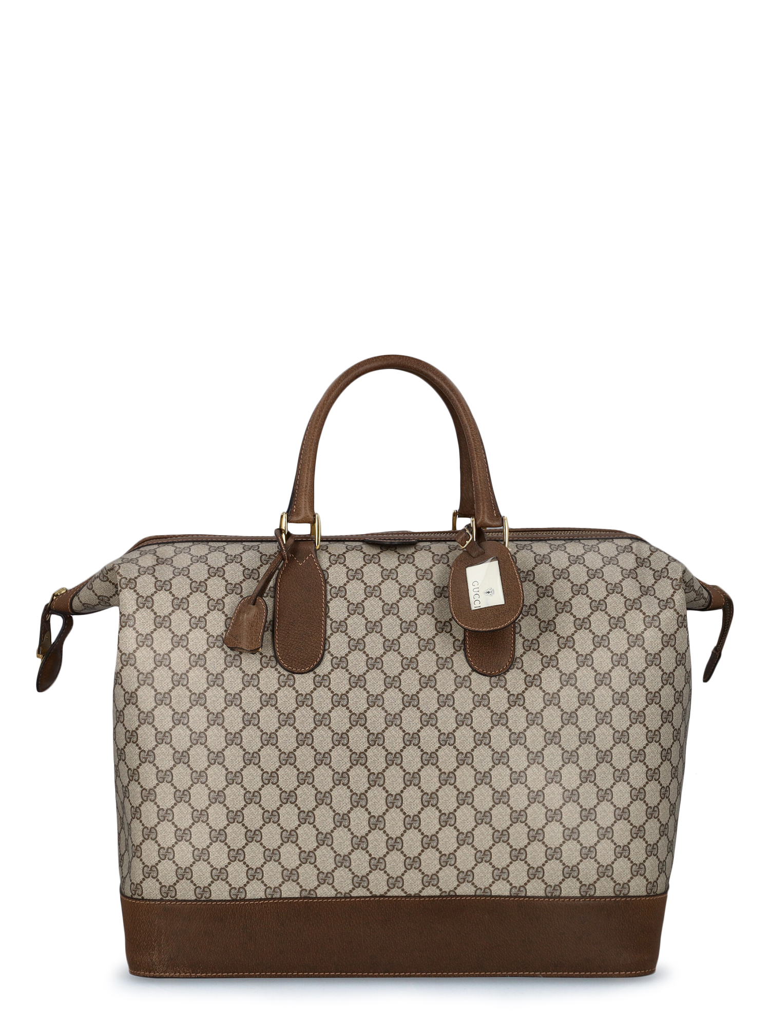 Gucci Femme Bagages Beige, Brown Synthetic Fibers