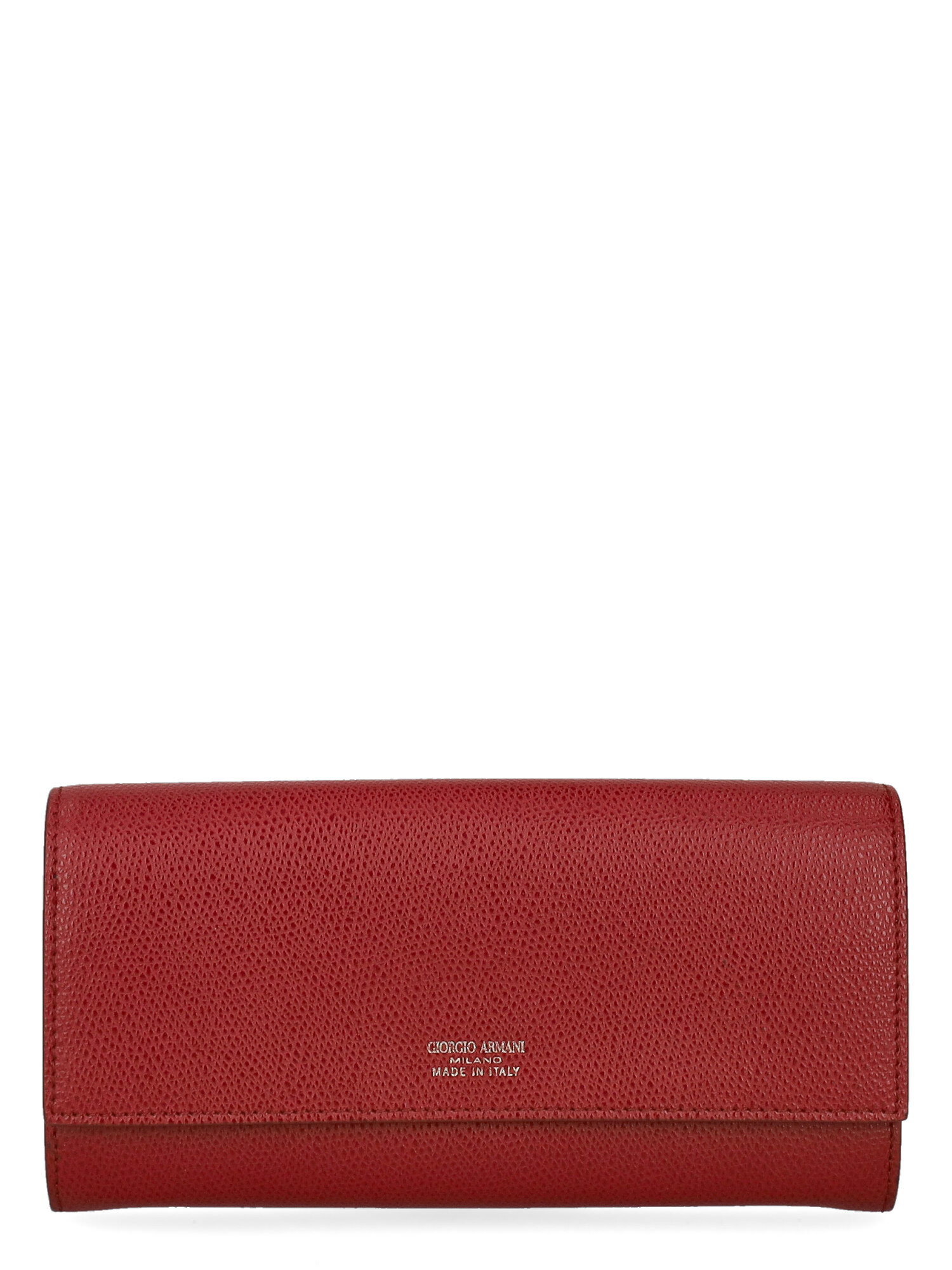 Giorgio Armani Femme Portefeuilles Red Leather