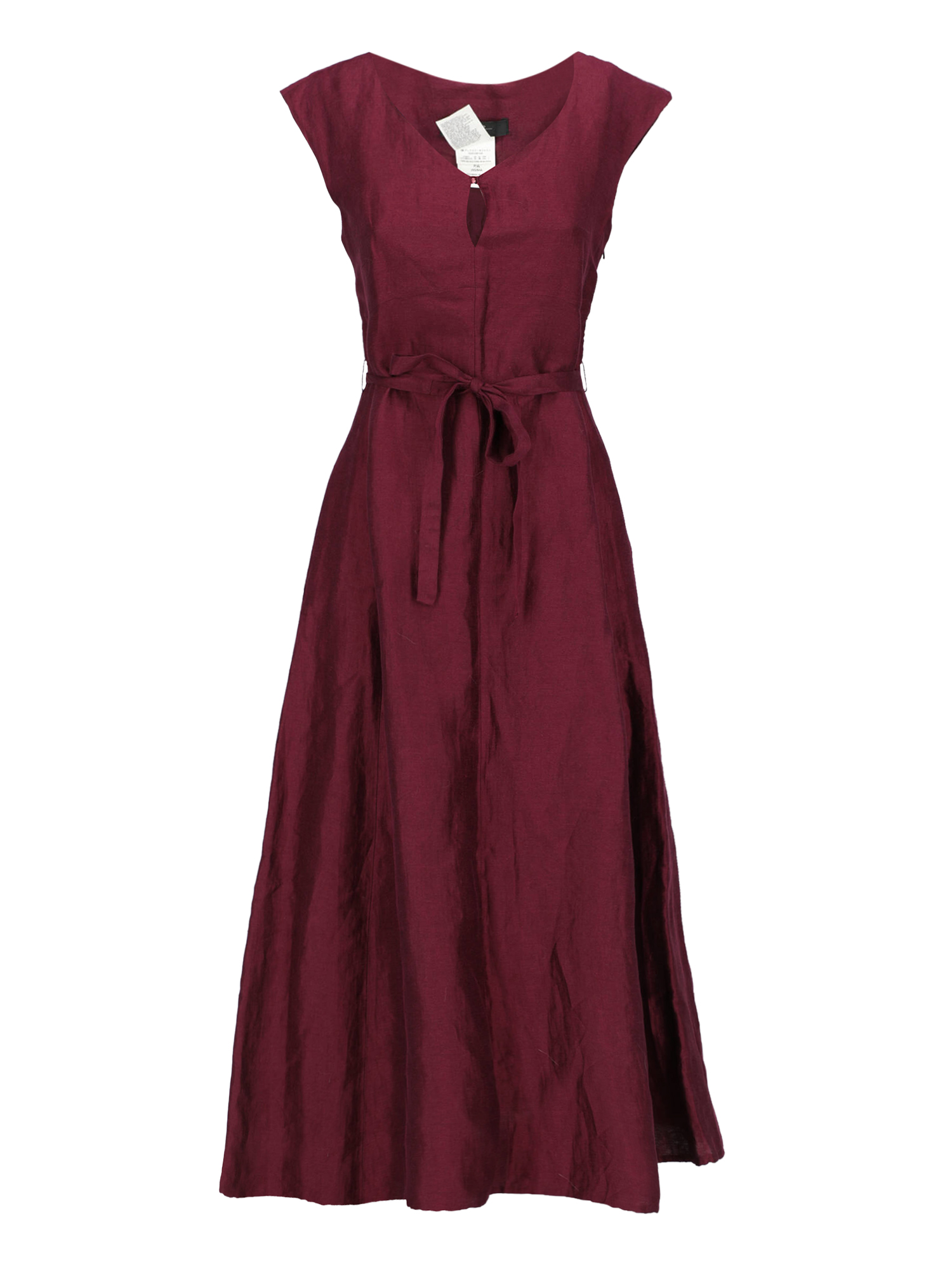 Condition: Very Good, Solid Color Eco-Friendly Fabric, Color: Burgundy - XS - IT 38 -