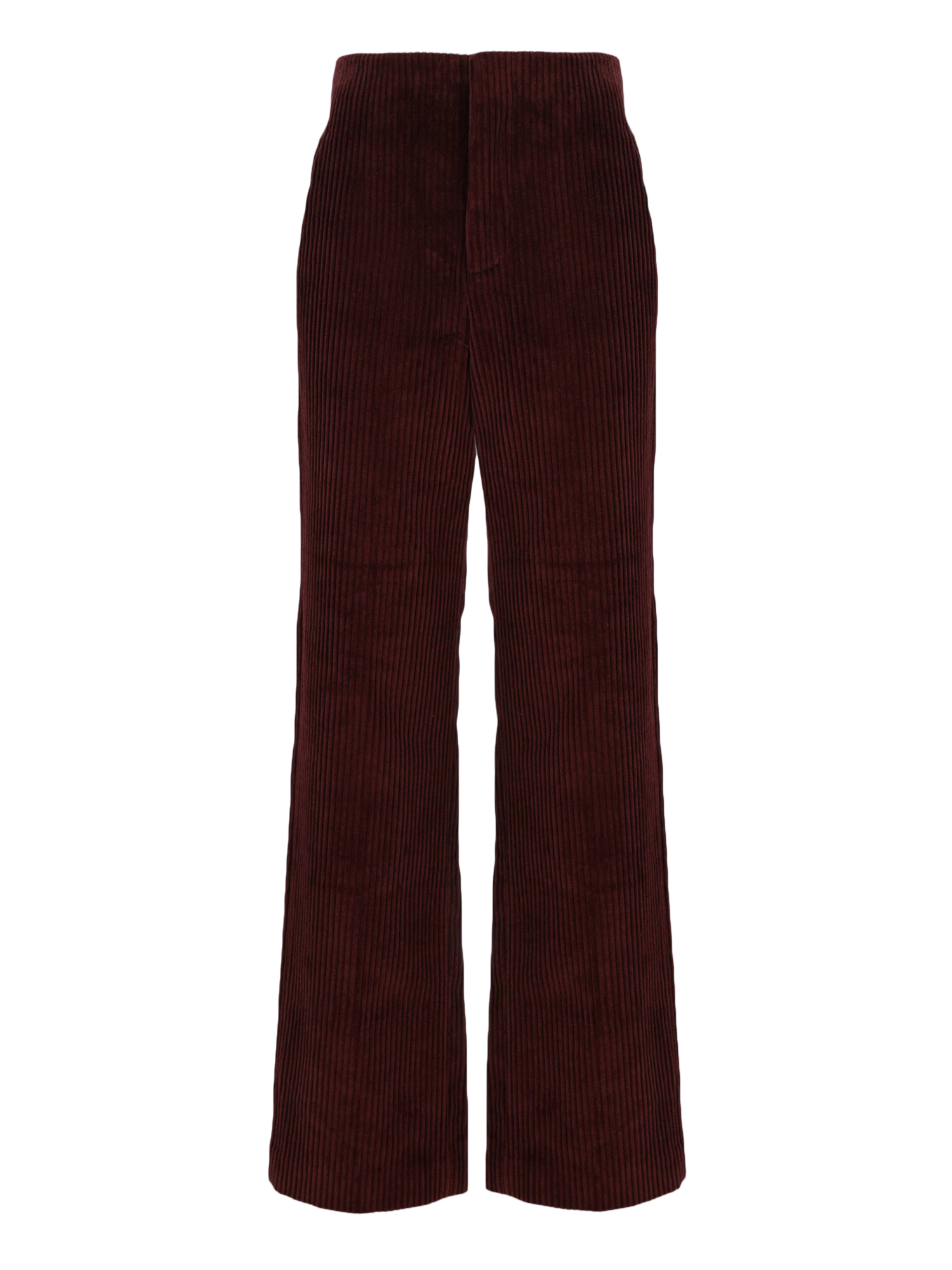 Pre-owned Brunello Cucinelli Women's Trousers -  - In Burgundy M