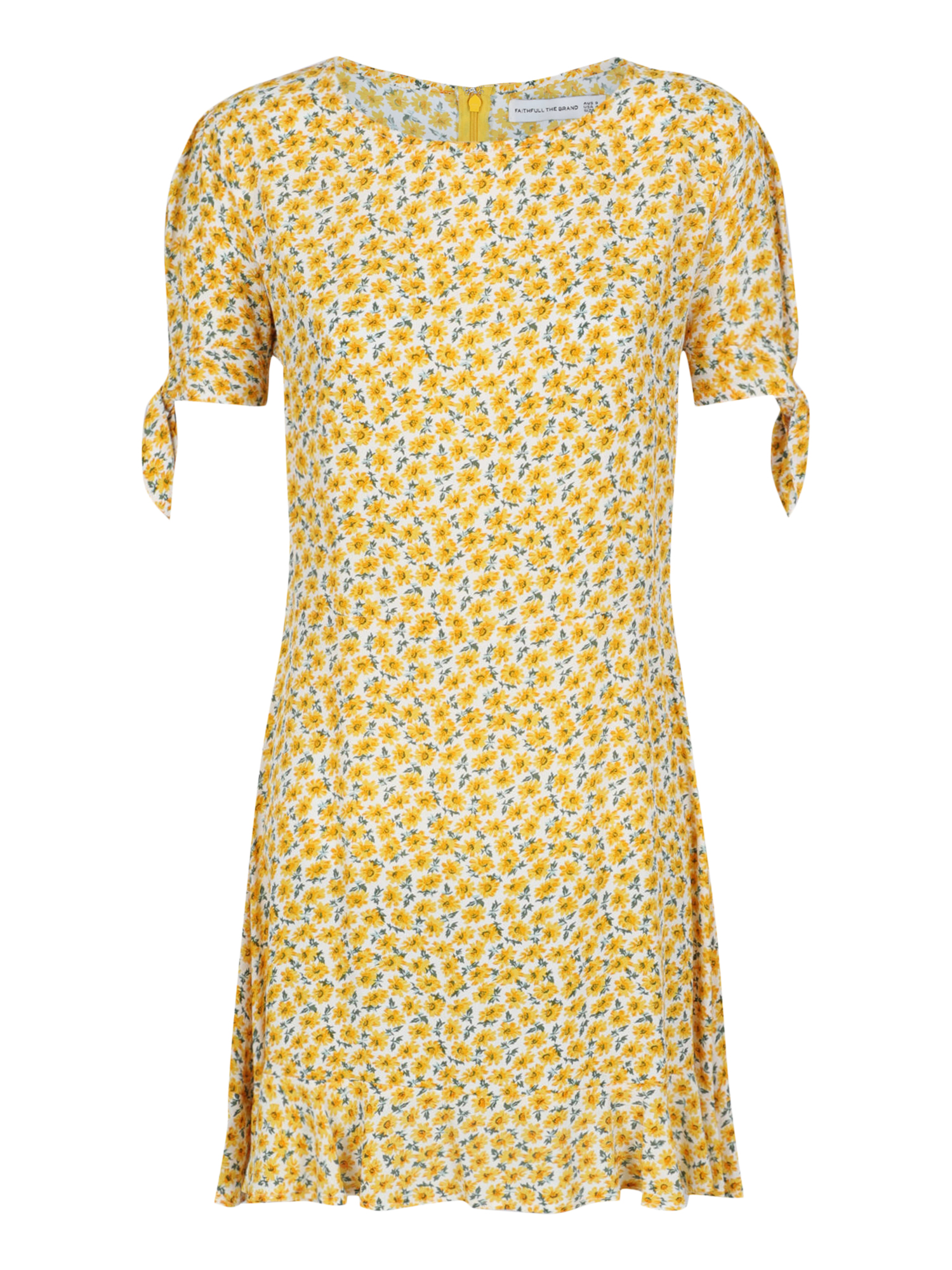 Pre-owned Faithfull The Brand Dresses In Yellow