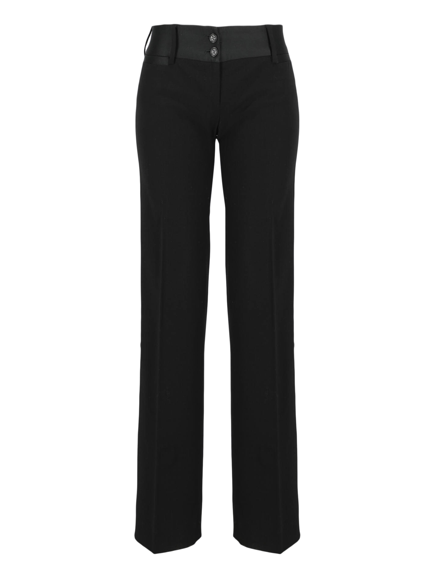 Pre-owned Dolce & Gabbana Women's Trousers -  - In Black Wool