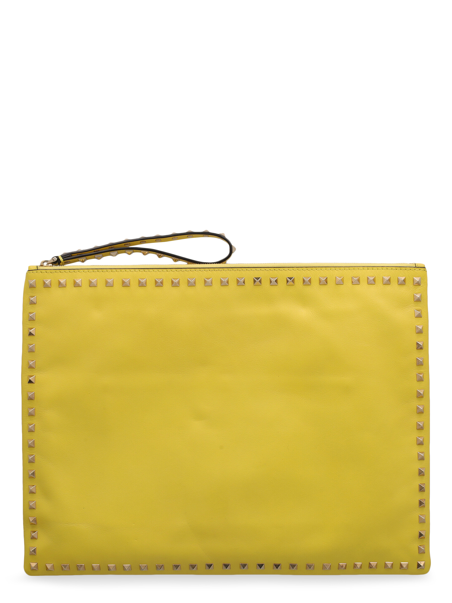 Valentino Femme Sacs à main Yellow Leather