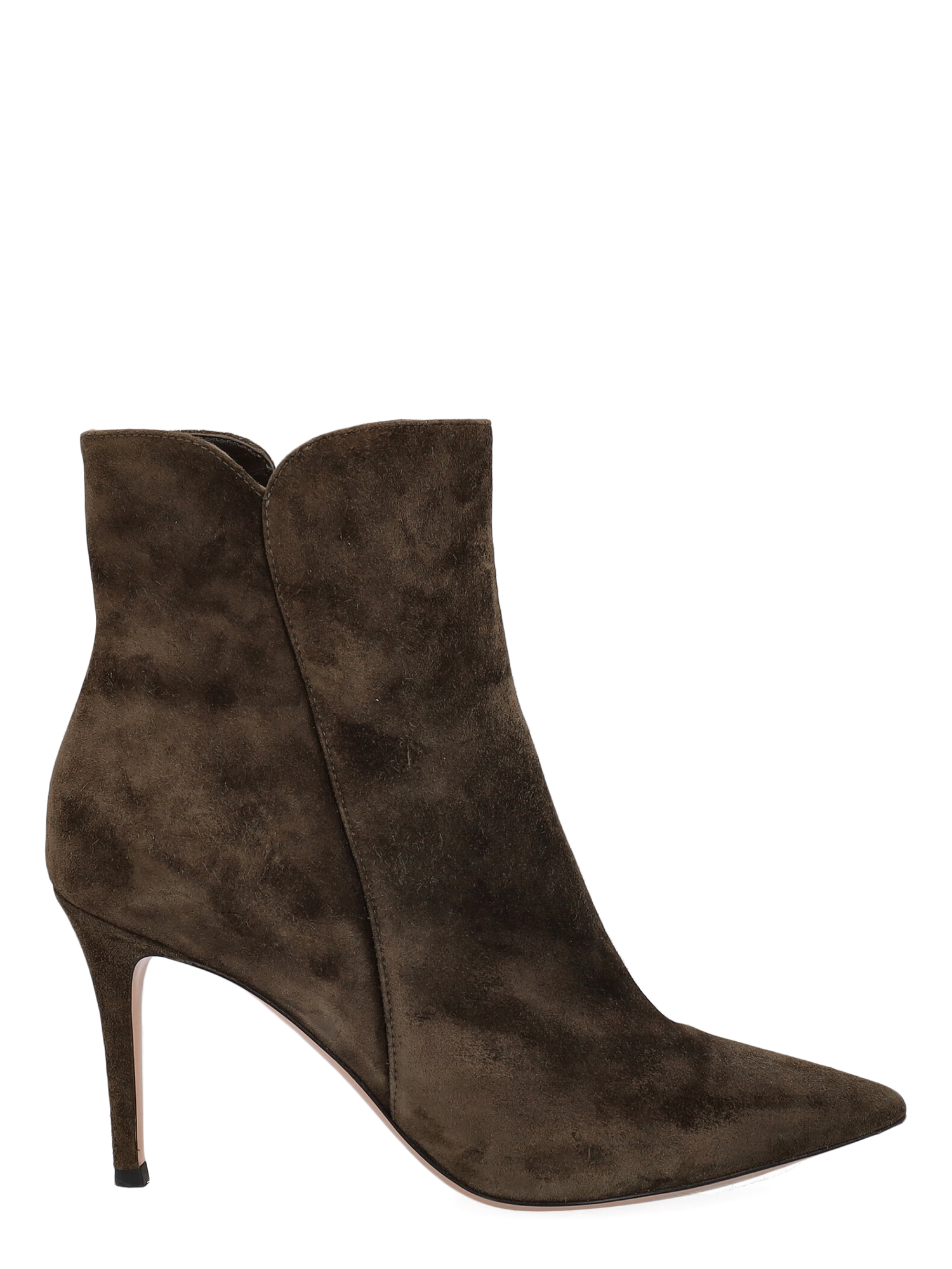 Pre-owned Gianvito Rossi Ankle Boots In Brown
