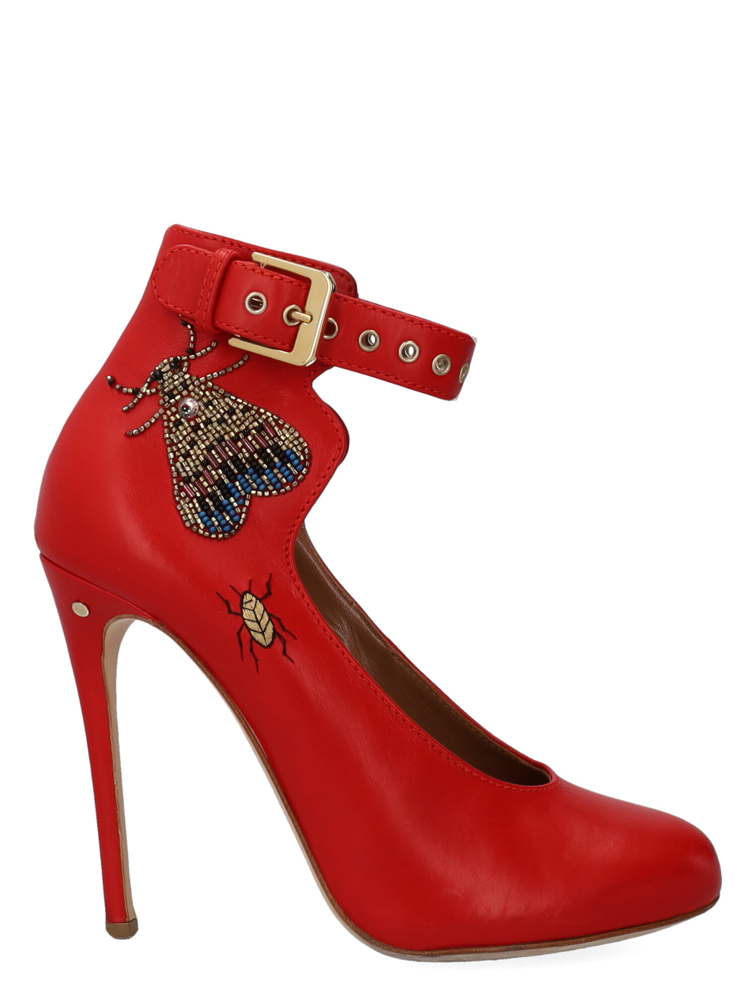 Laurence Dacade Femme Escarpins Red Leather