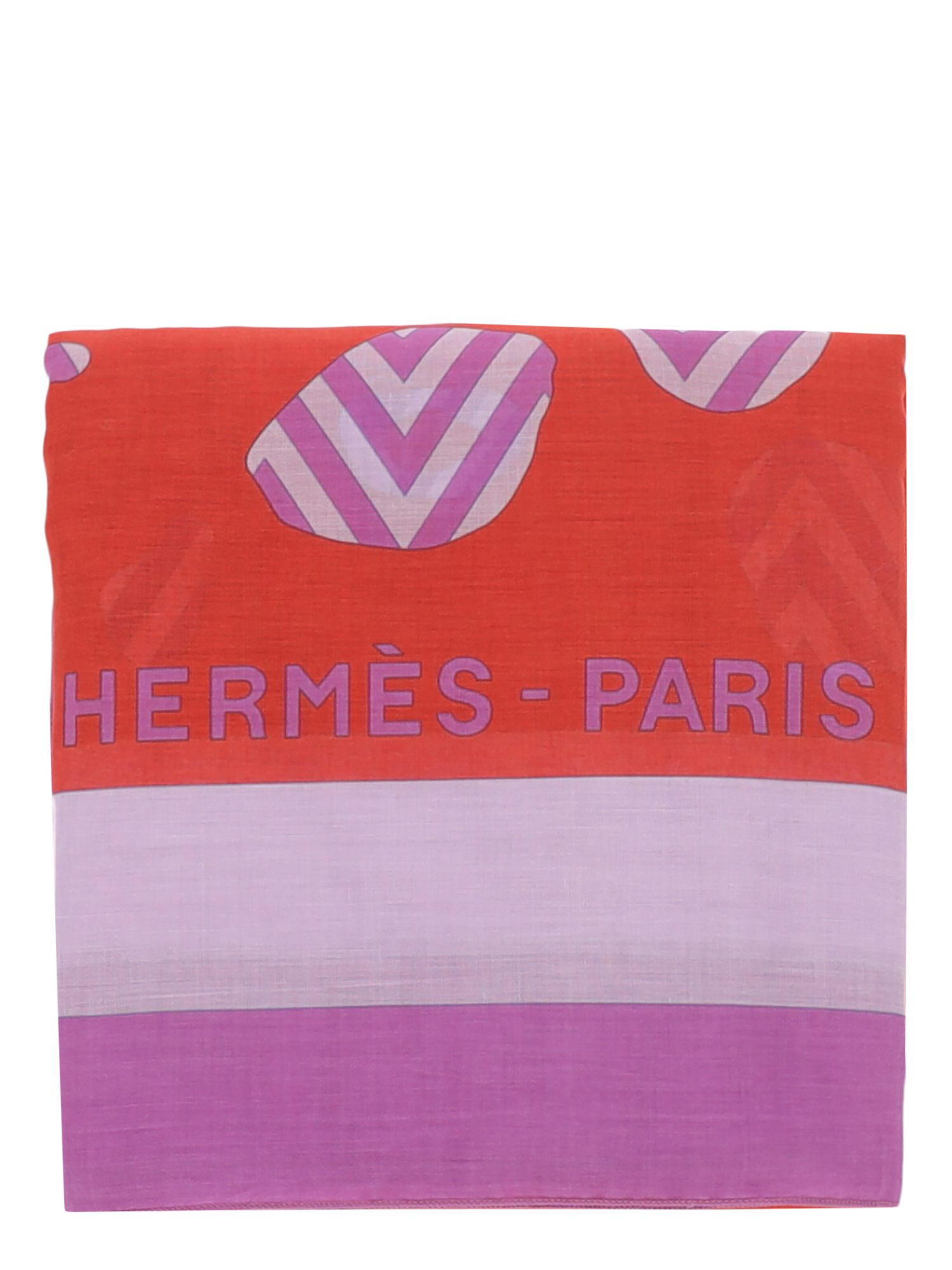 Hermes Femme Robes Purple, Red Cotton