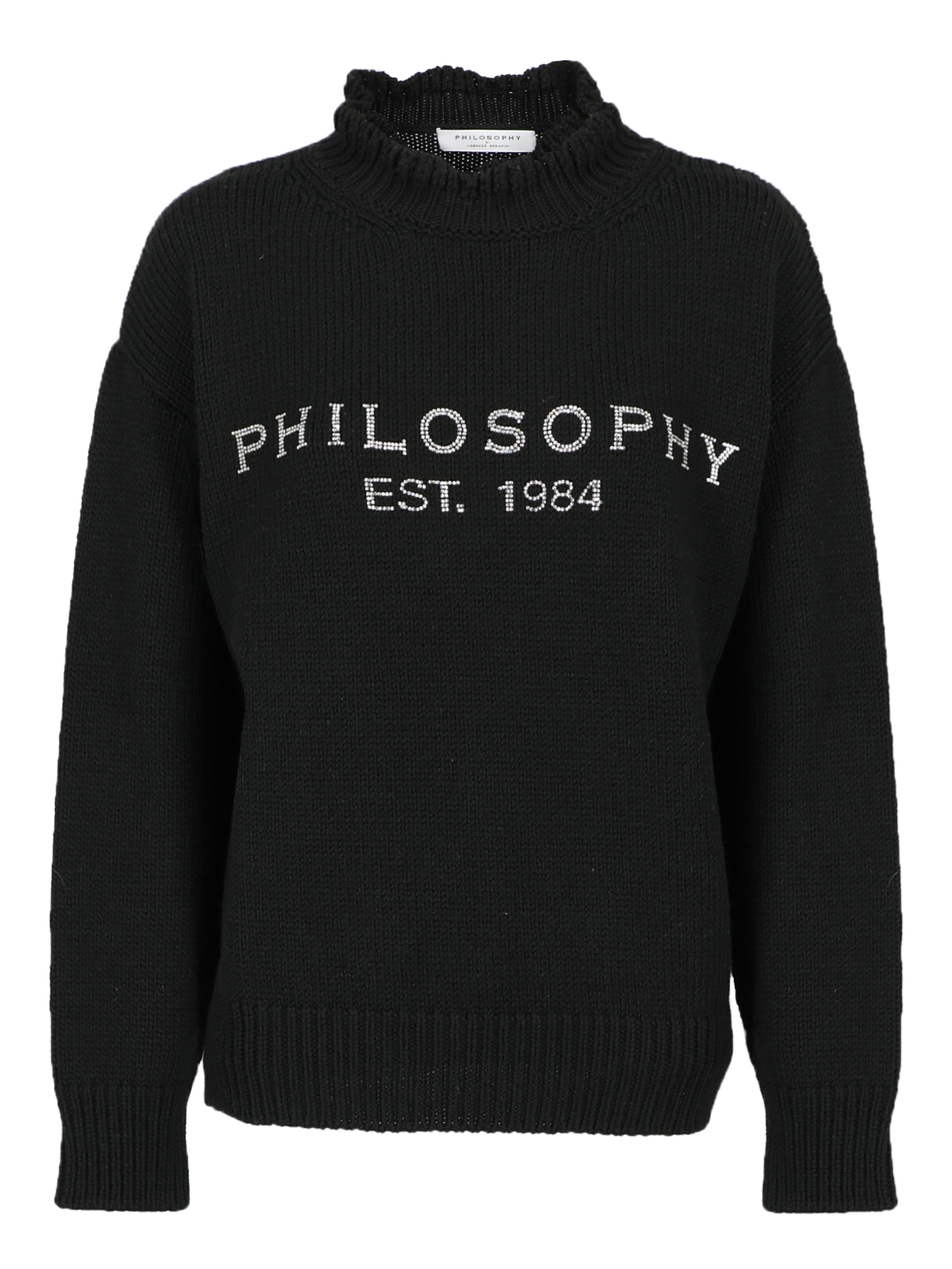 Philosophy Femme Pulls et sweat-shirts Black Wool