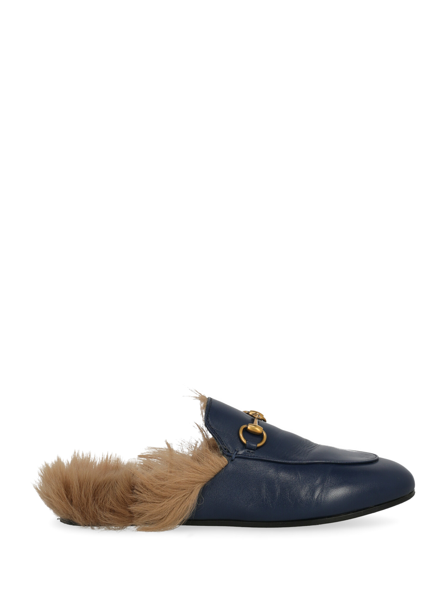 Pre-owned Gucci Shoe In Navy