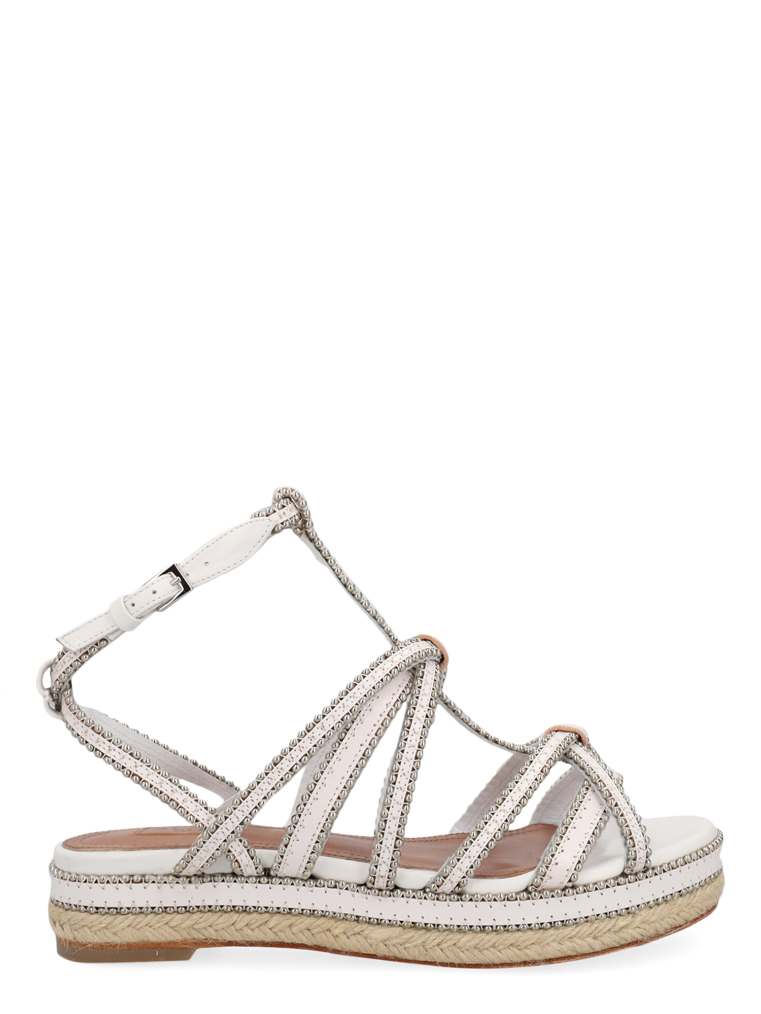 Pre-owned Alaïa Sandals In White