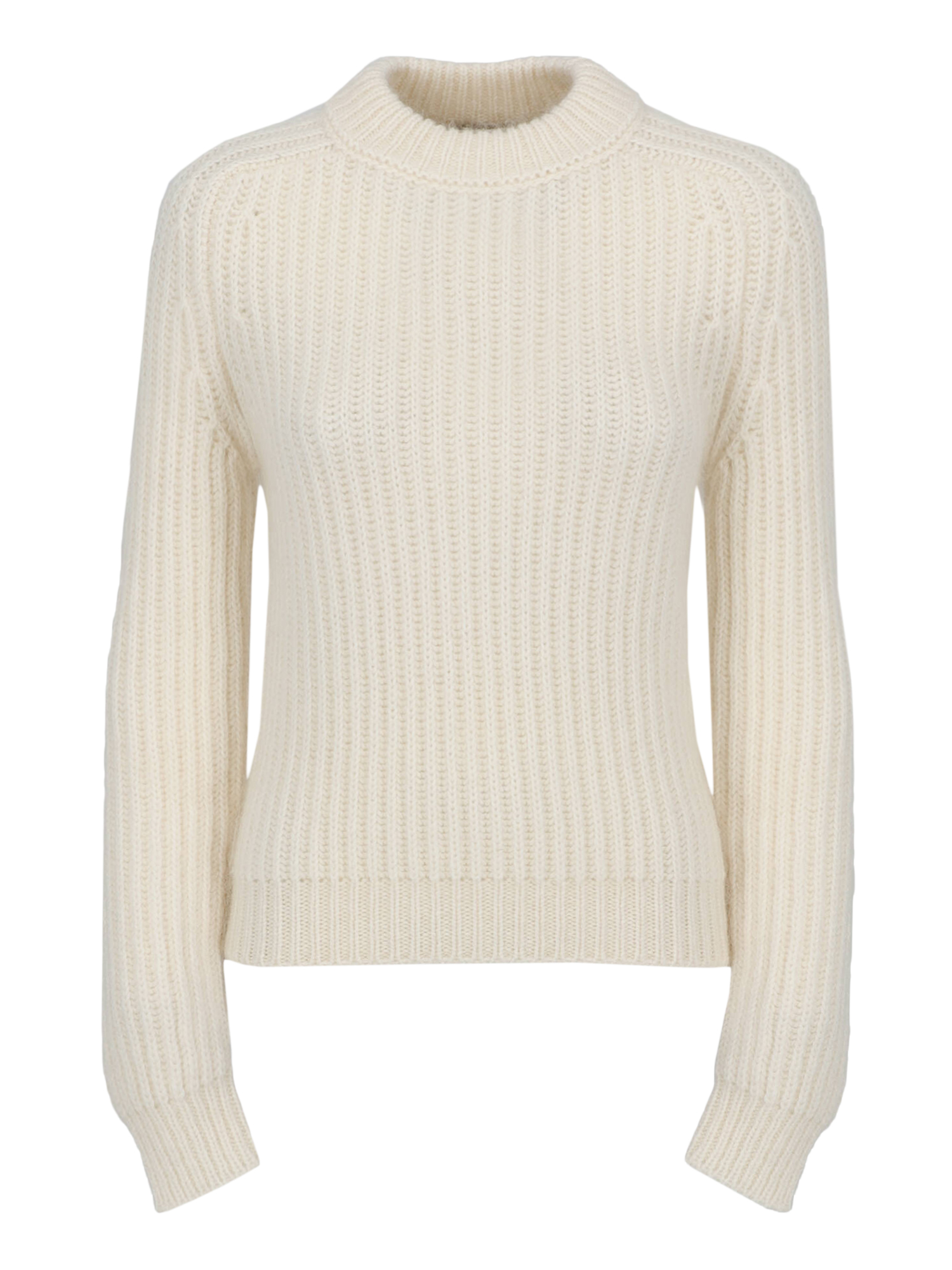 Pre-owned Saint Laurent Women's Knitwear & Sweatshirts -  - In White Wool