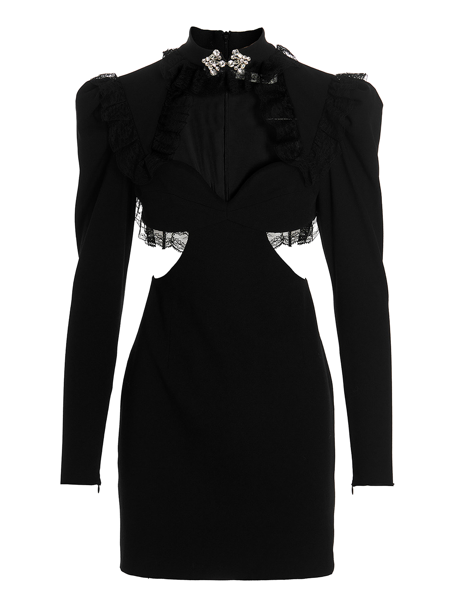 Robes Pour Femme - Alessandra Rich - En Wool Black - Taille:  -