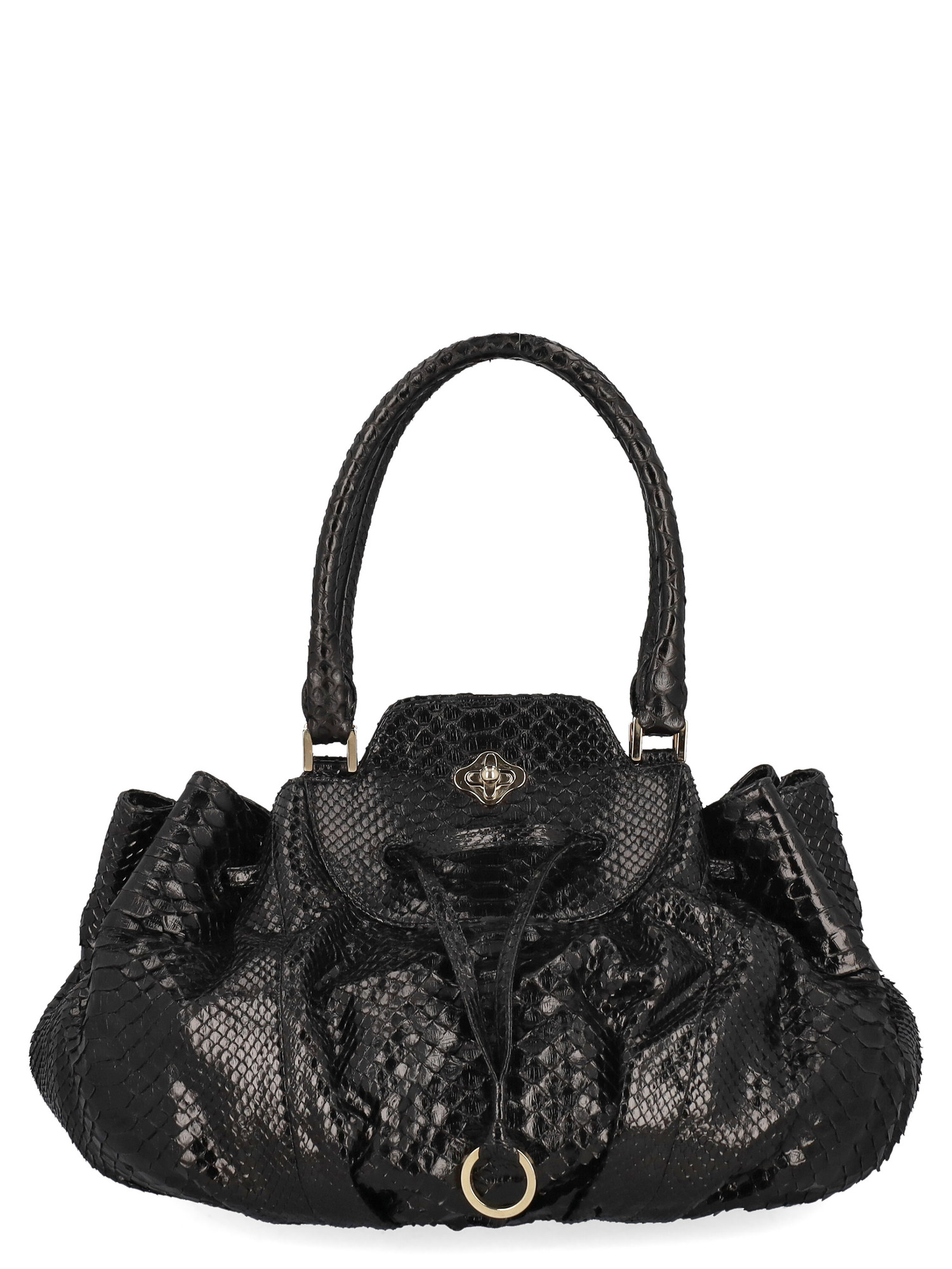 Emilio Pucci Femme Sacs porté épaule Black Leather