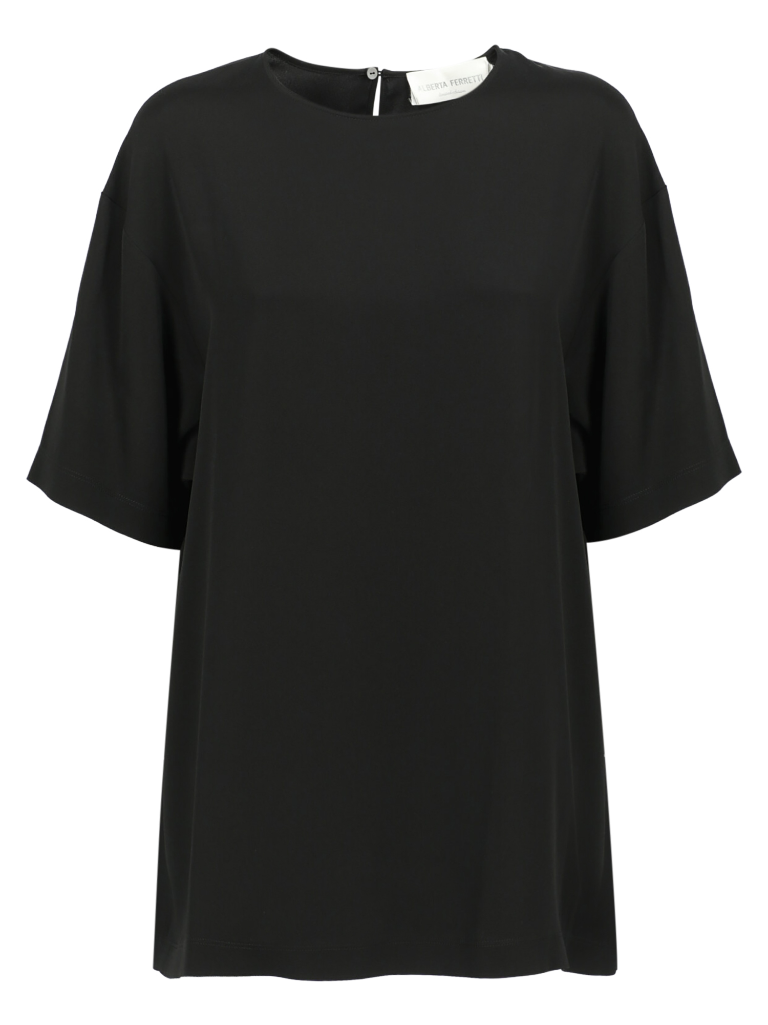Alberta Ferretti Femme T-shirts et tops Black Synthetic Fibers