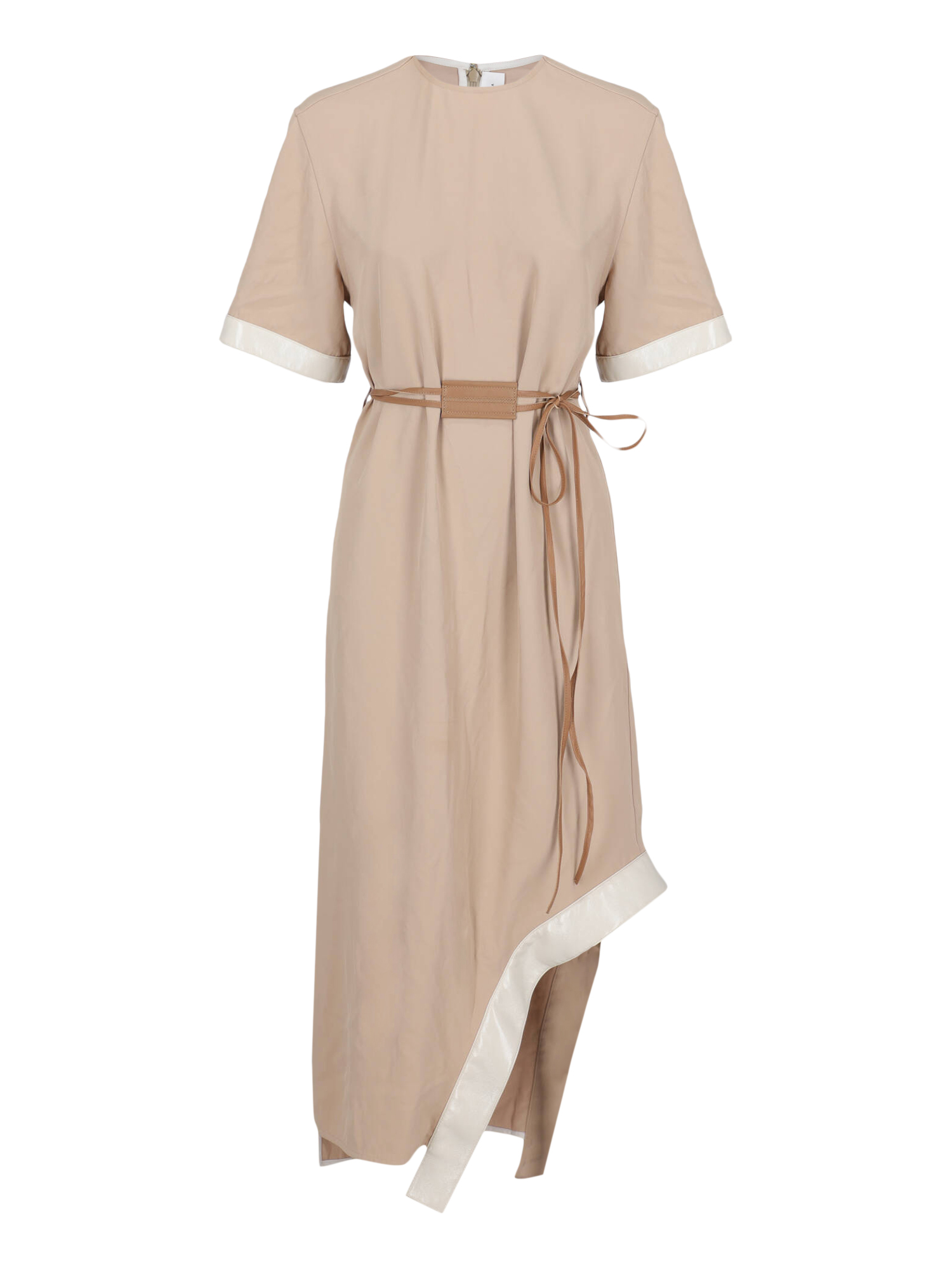 Robes Pour Femme - Victoria Beckham - En Synthetic Fibers Beige - Taille:  -