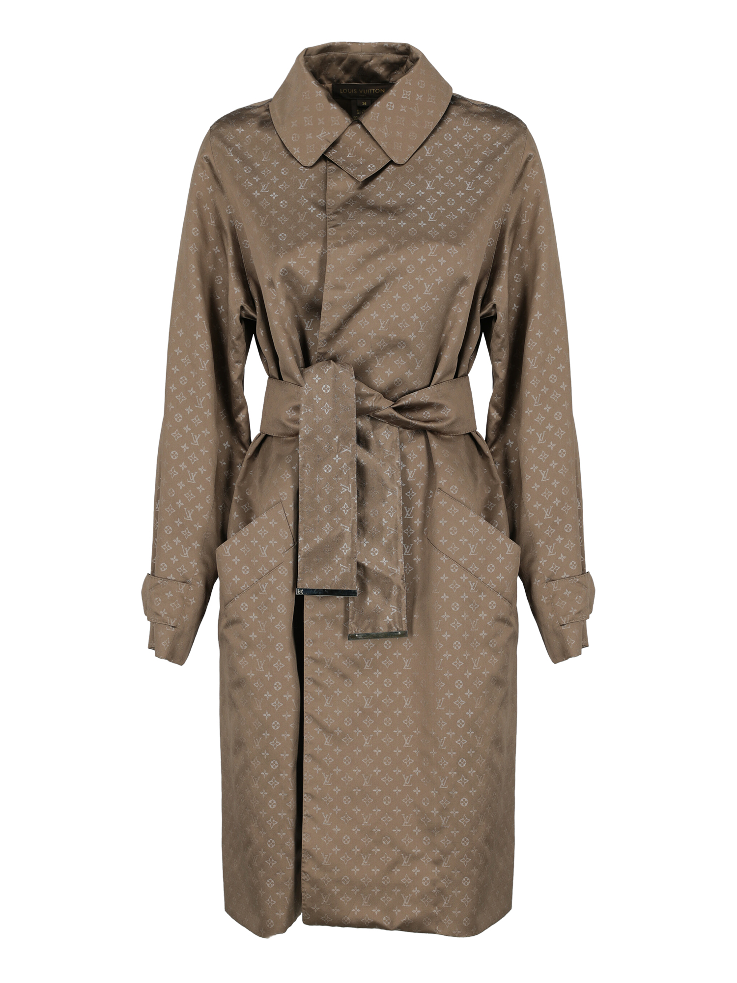 Louis Vuitton Femme Manteaux et blousons Brown Silk