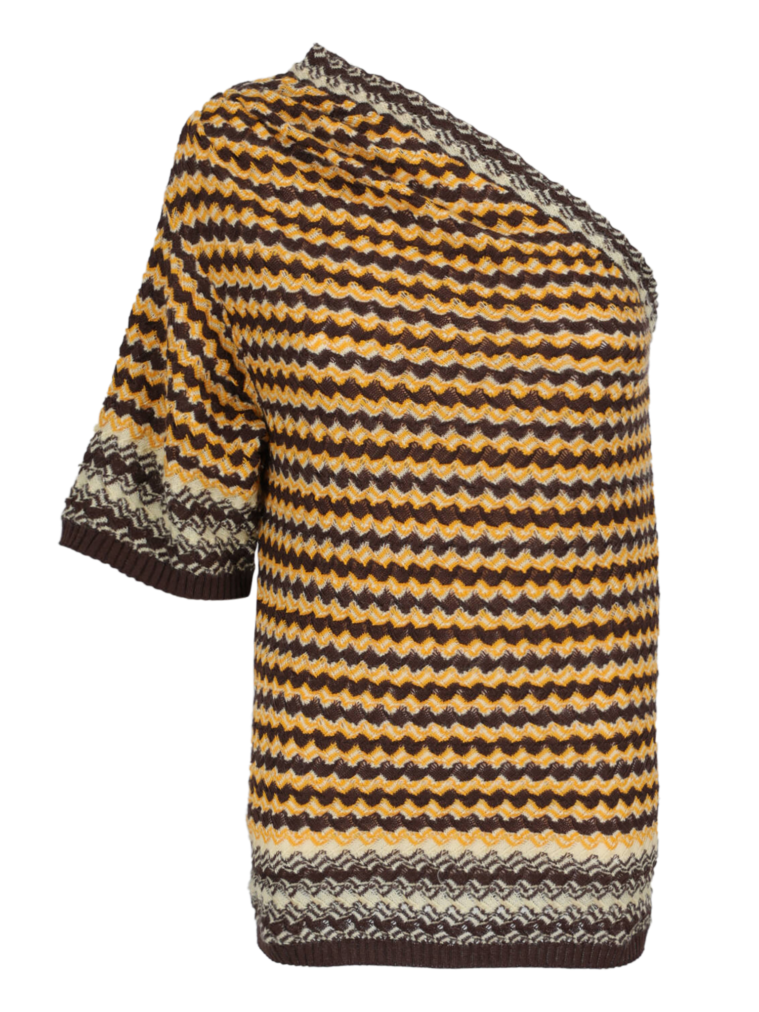 Condition: Very Good, Other Patterns Wool, Color: Brown, Yellow - S - IT 40 -