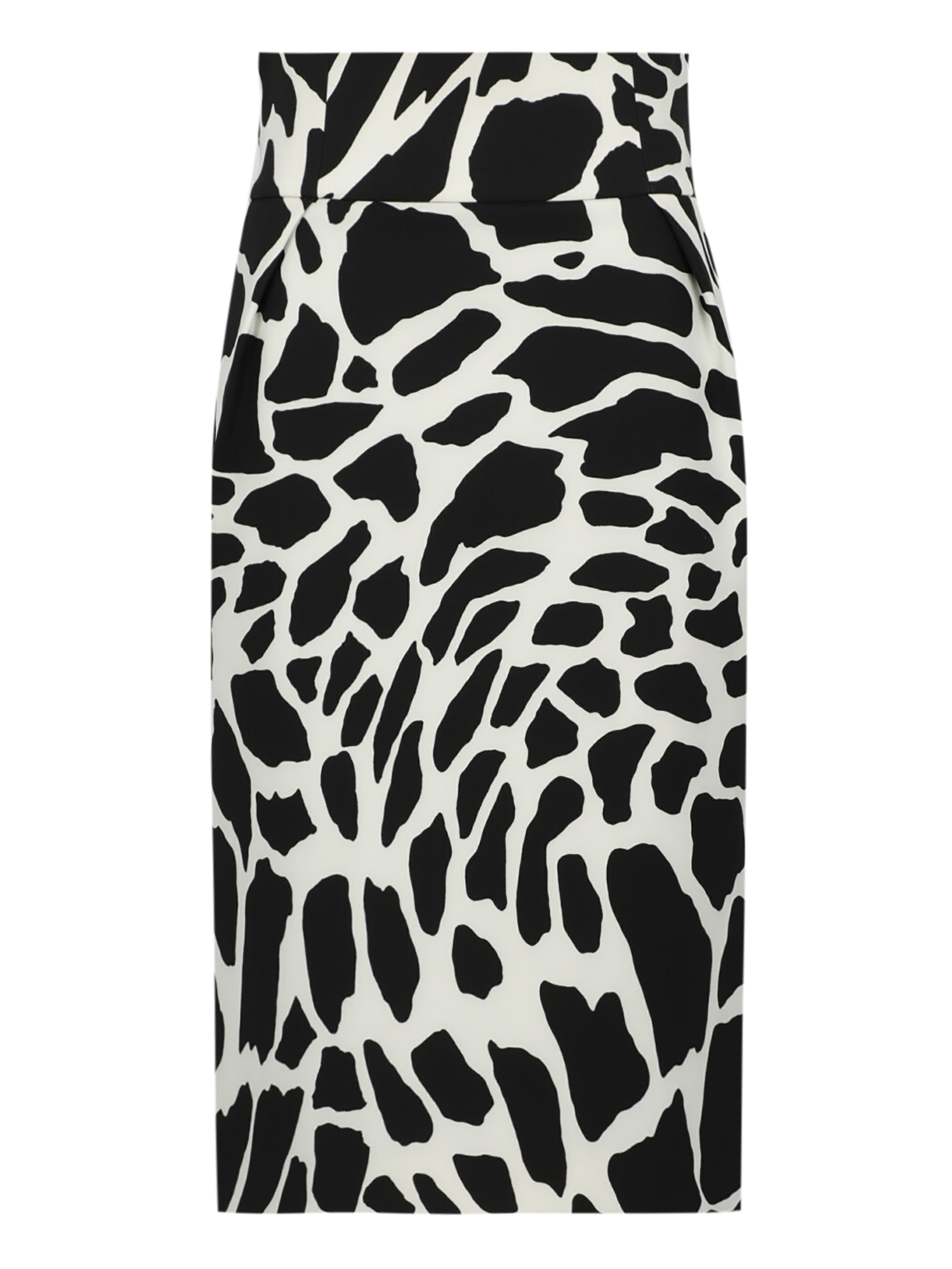Condition: Excellent, Animal Print Synthetic Fibers, Color: Black, White - M - FR 40 -
