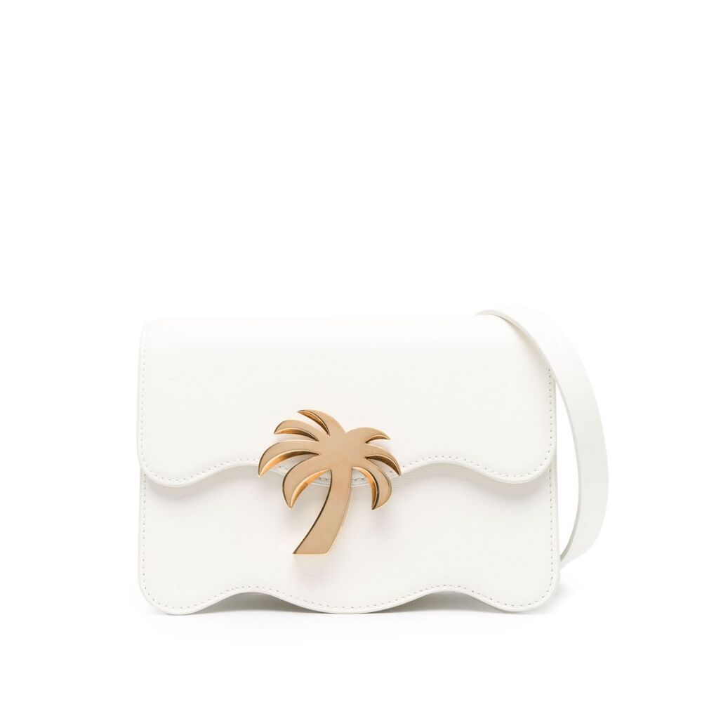 Palm Angels Shoulder Bags In White