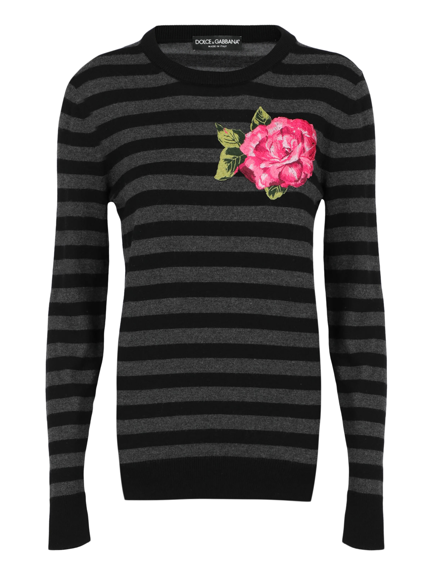 Pre-owned Dolce & Gabbana Women's Knitwear & Sweatshirts -  - In Black, Grey Wool