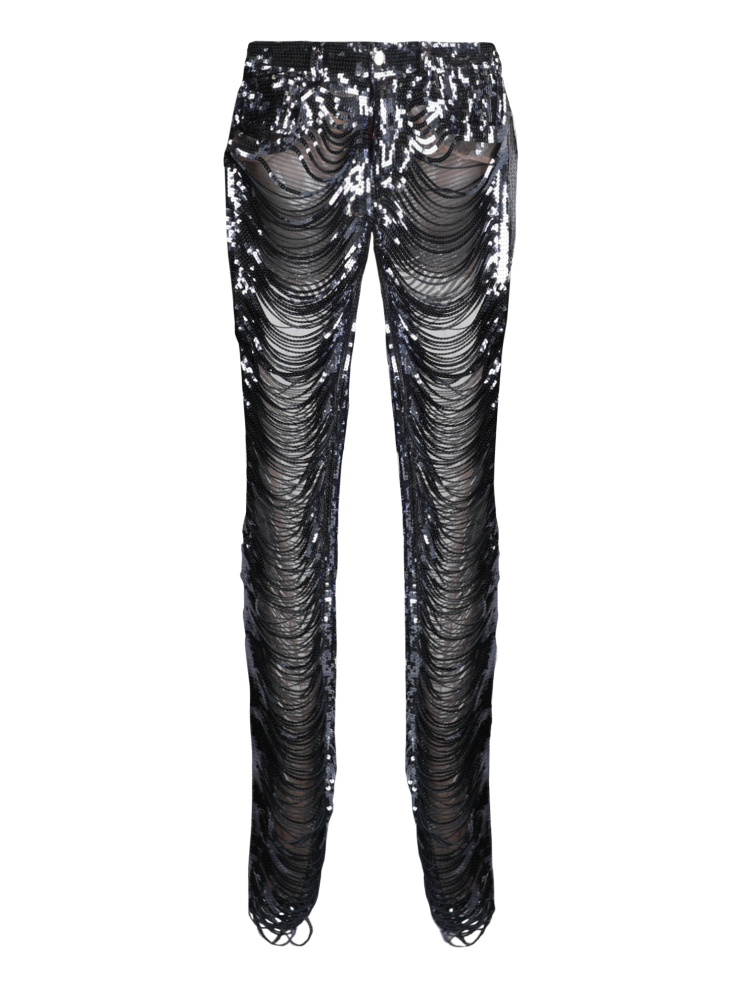 Pantalons Pour Femme - Dsquared2 - En Synthetic Fibers Navy - Taille:  -