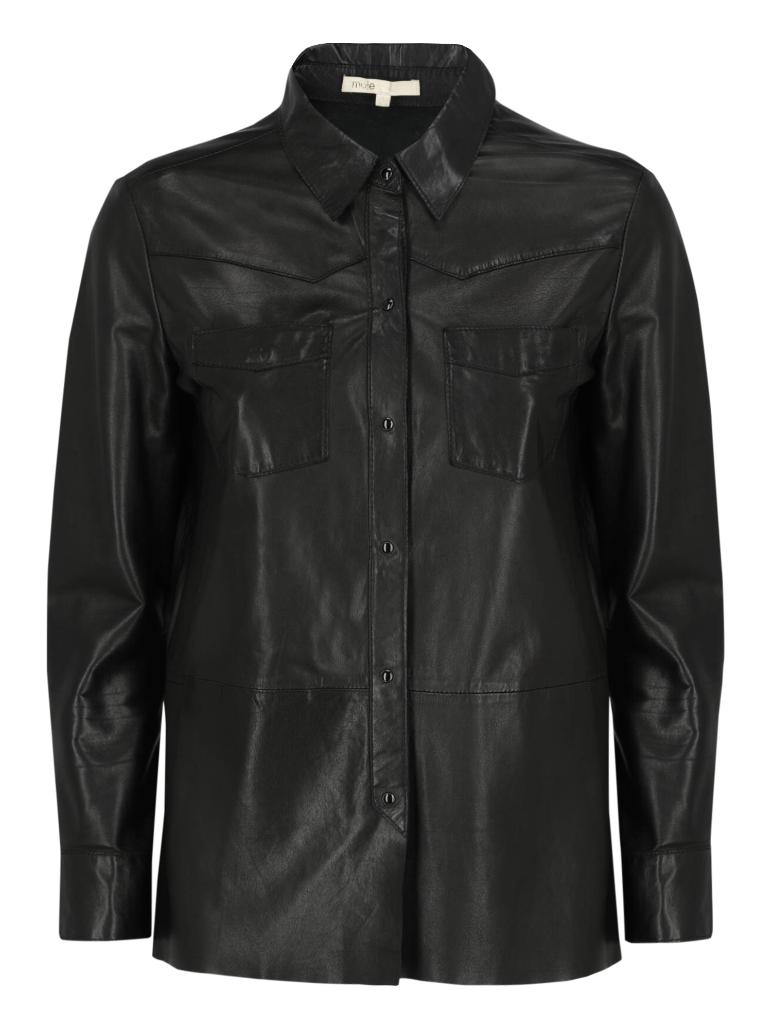 Chemises Pour Femme - Maje - En Leather Black - Taille:  -