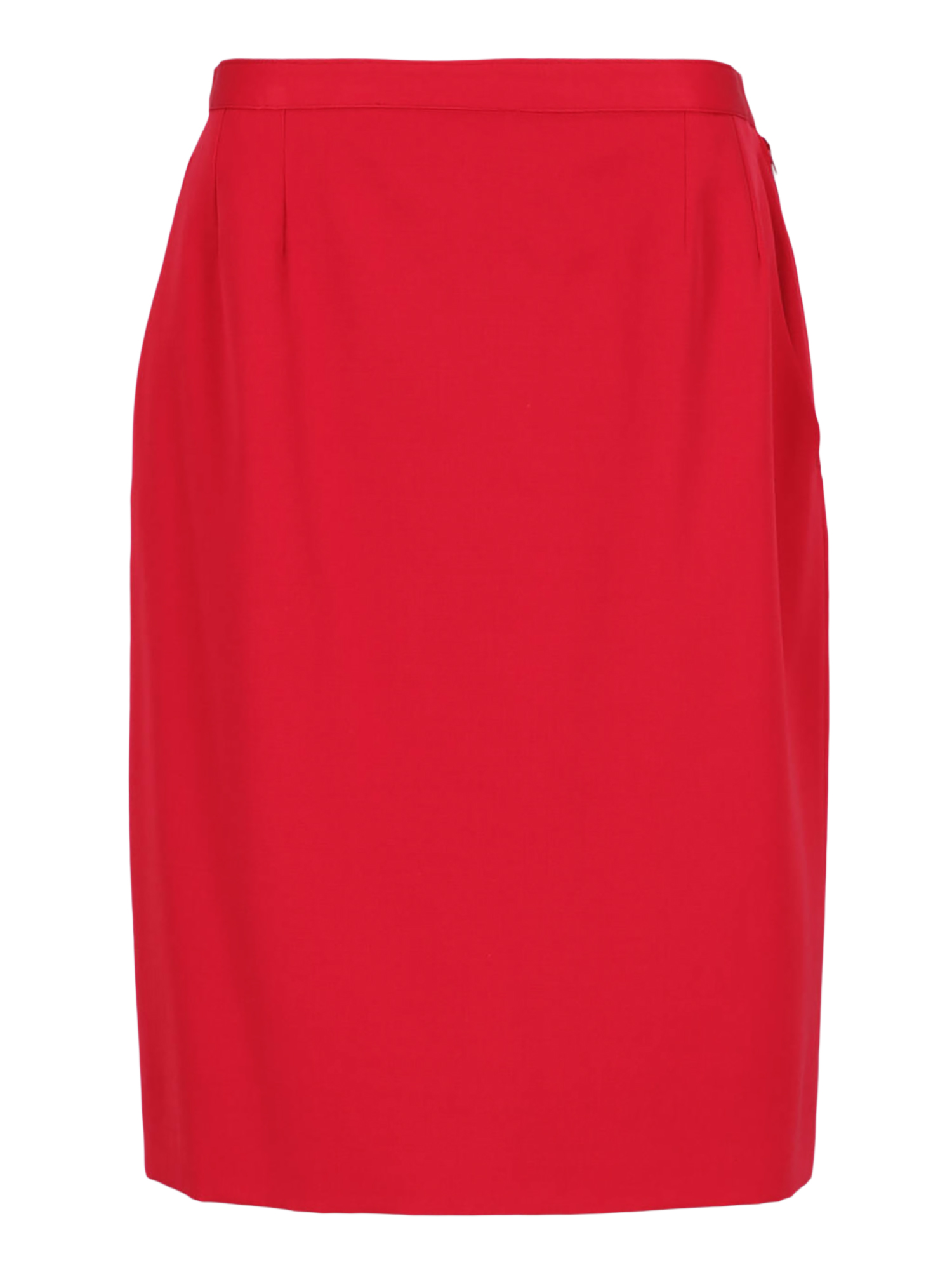 Pre-owned Saint Laurent Women's Skirts -  - In Red Wool