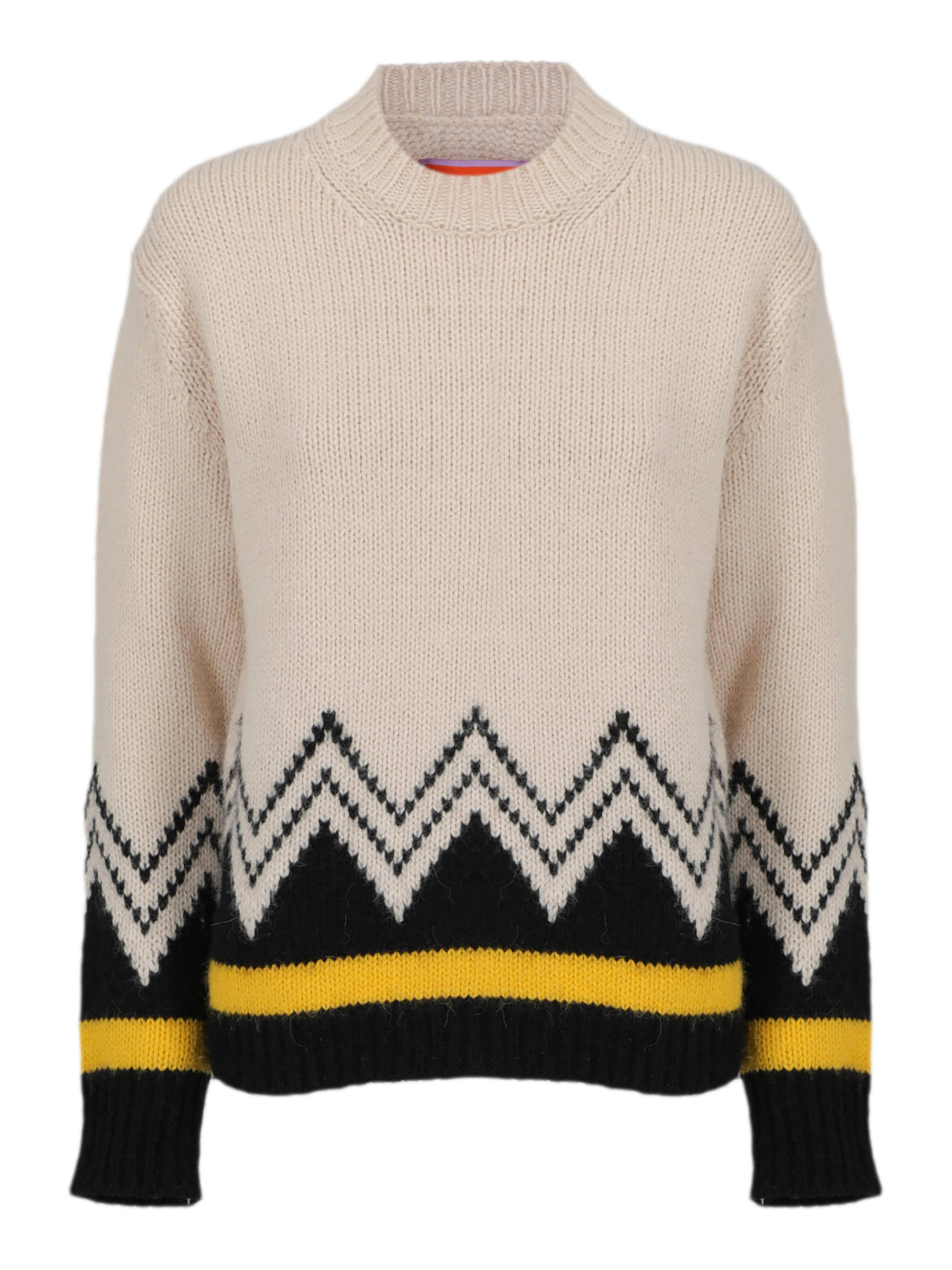 Pre-owned La Doublej Women's Knitwear & Sweatshirts -  - In Beige, Black, Yellow Xs