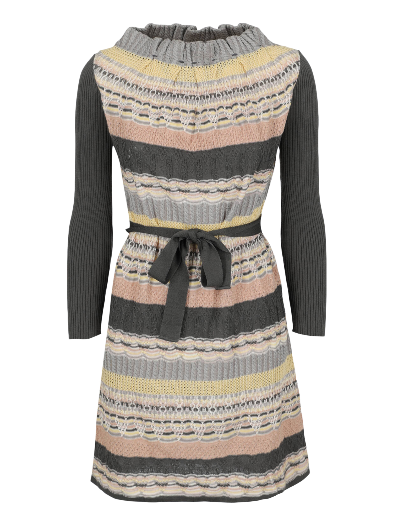 Pre-owned Missoni Dresses In Grey, Pink